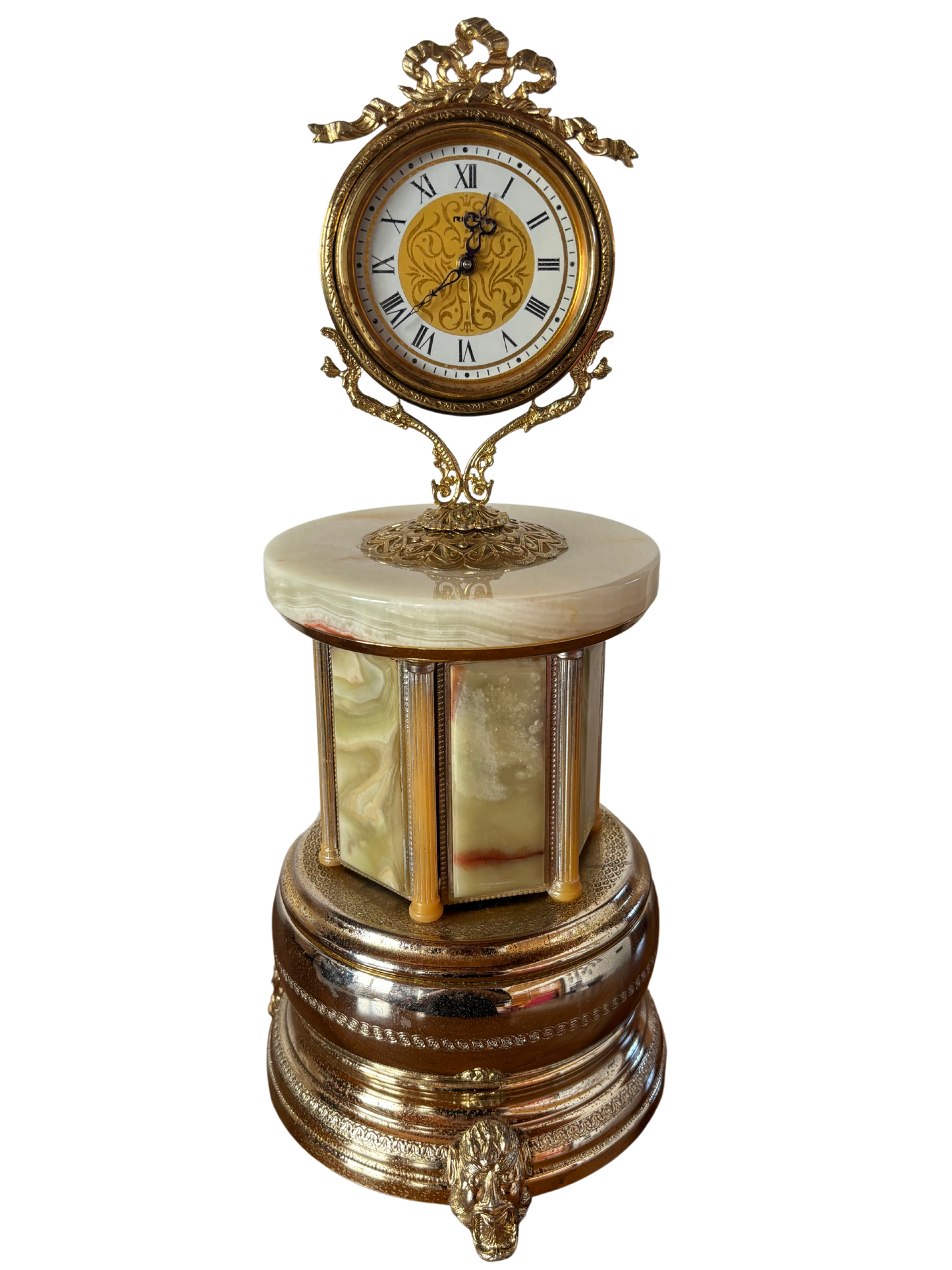 Portasigarette Carillon Musicale con Orologio Vintage Anni '60-'70