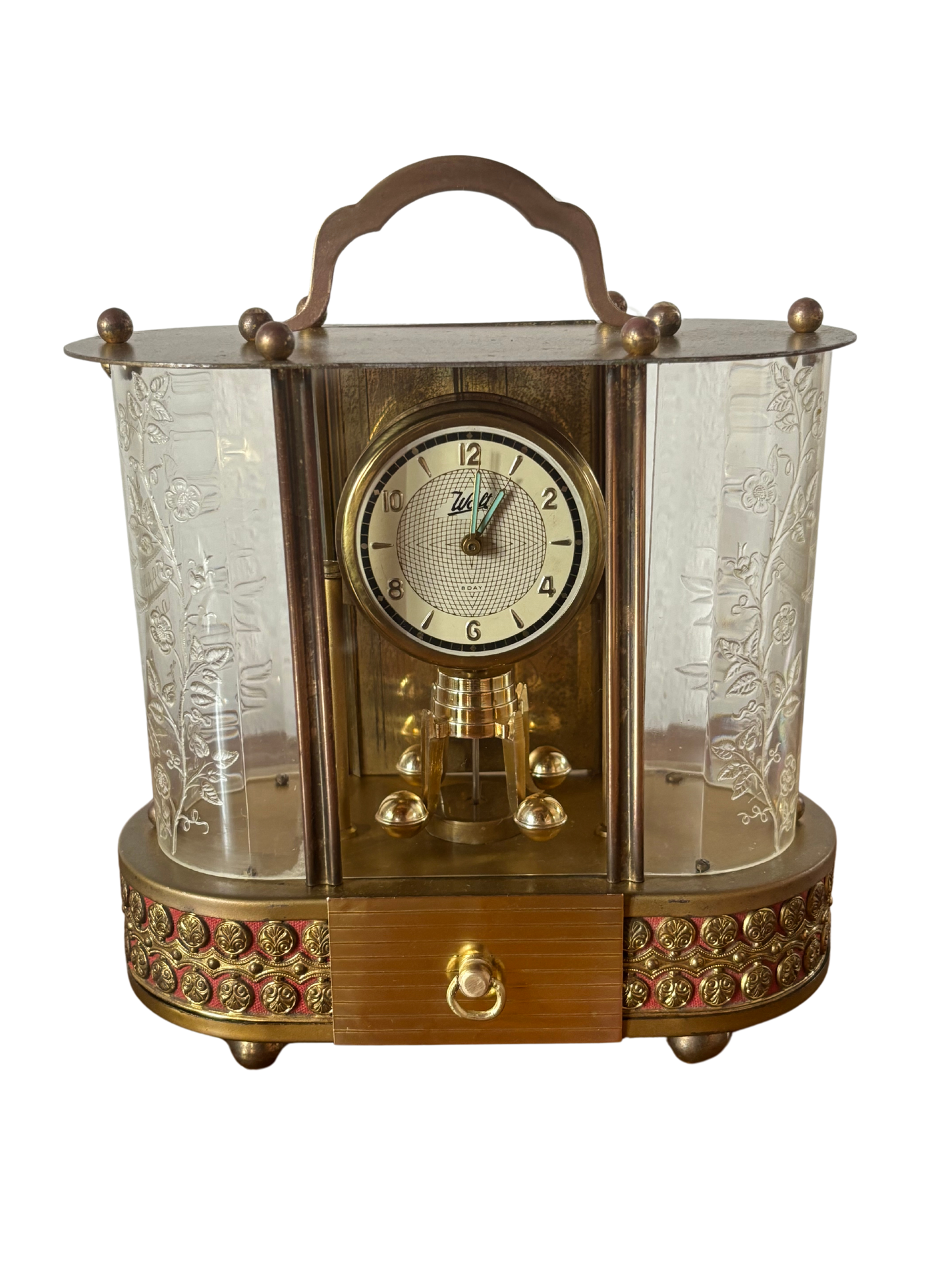 Orologio da Tavolo Vintage Walt 8 Days con Carillon