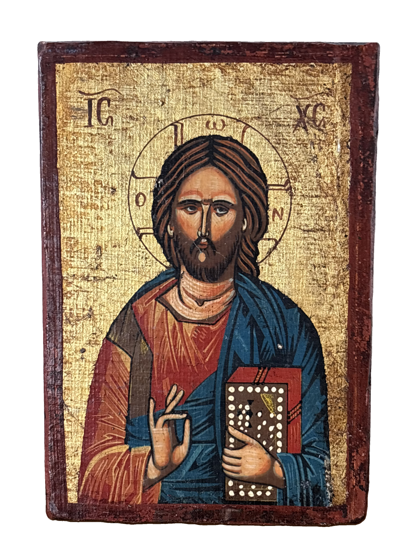 Icona Religiosa Dipinta a Mano