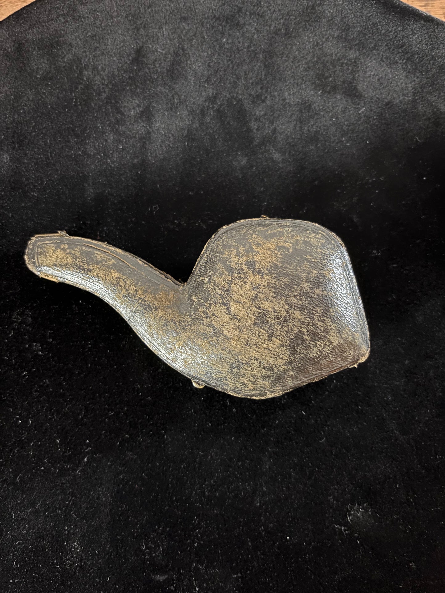 Pipa in Schiuma di Mare – Figura Femminile con Arpa, Parte Superiore Rimovibile