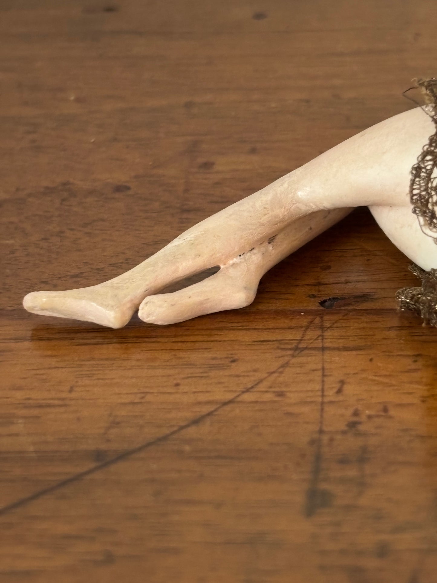 Vintage Bisque Porcelain – Reclining Bather