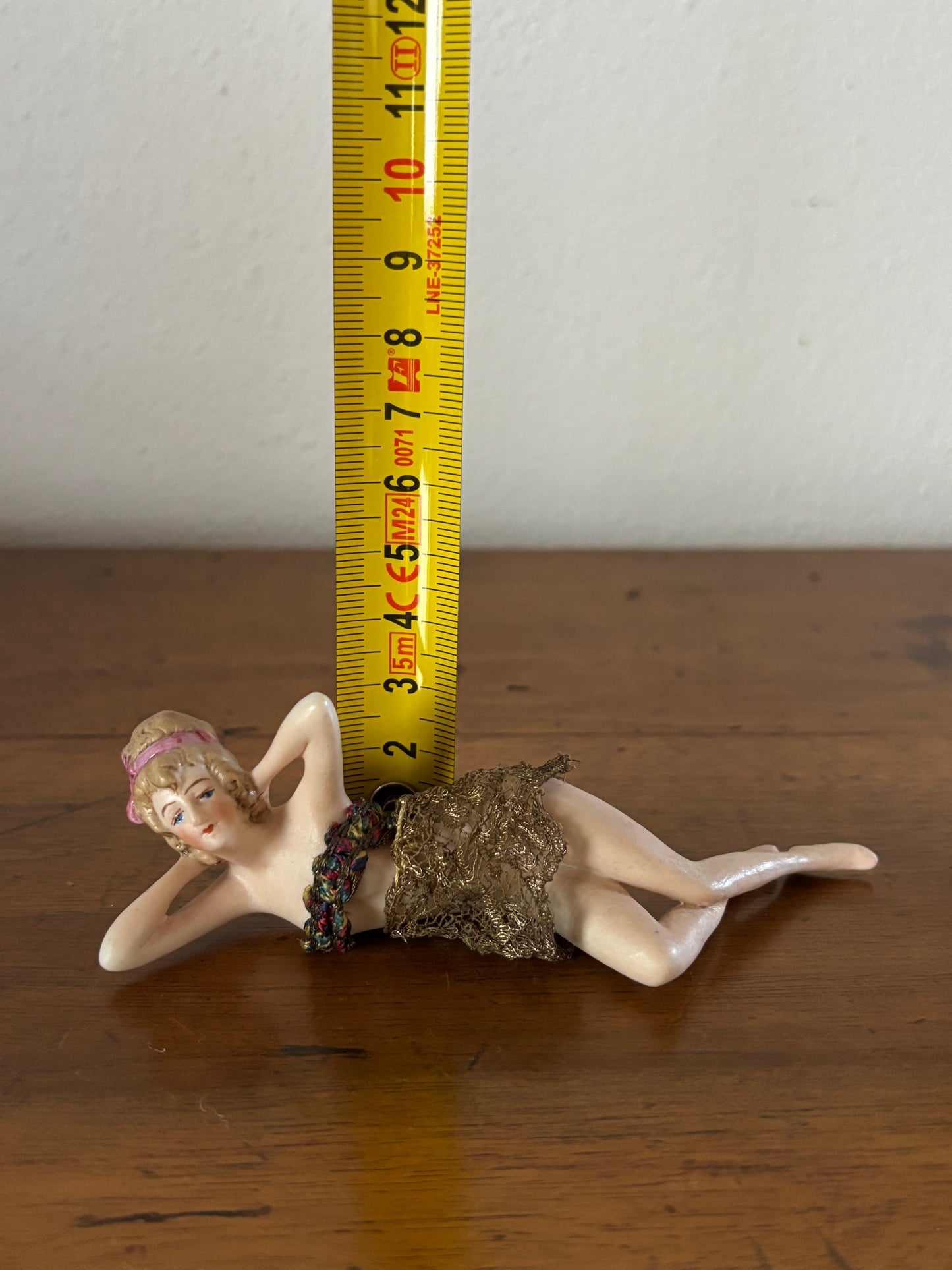 Vintage Bisque Porcelain – Reclining Bather