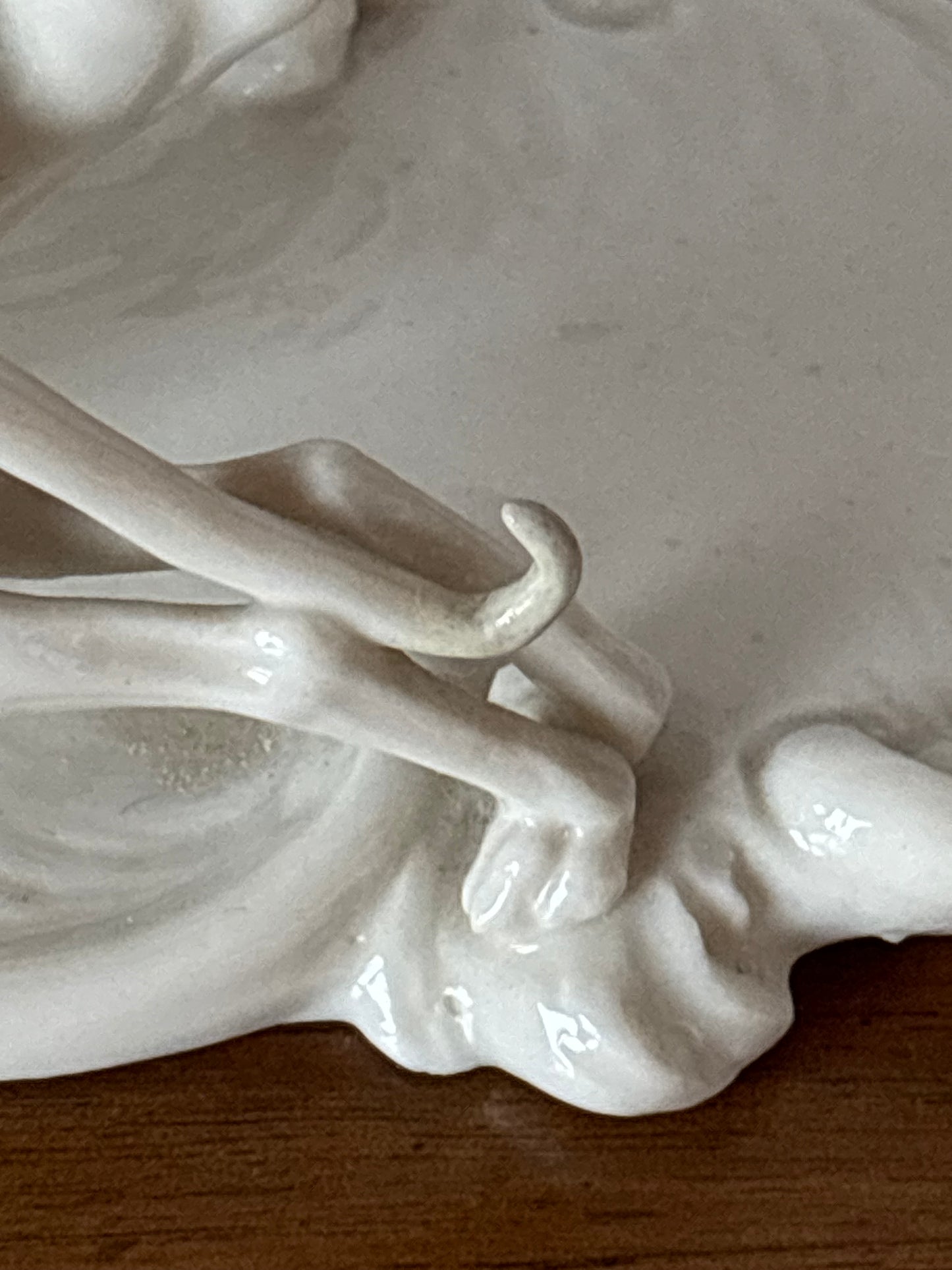 Statua in porcellana “Red Hunt” Nymphenburg – Modello 382-1, 1914 – Restaurata