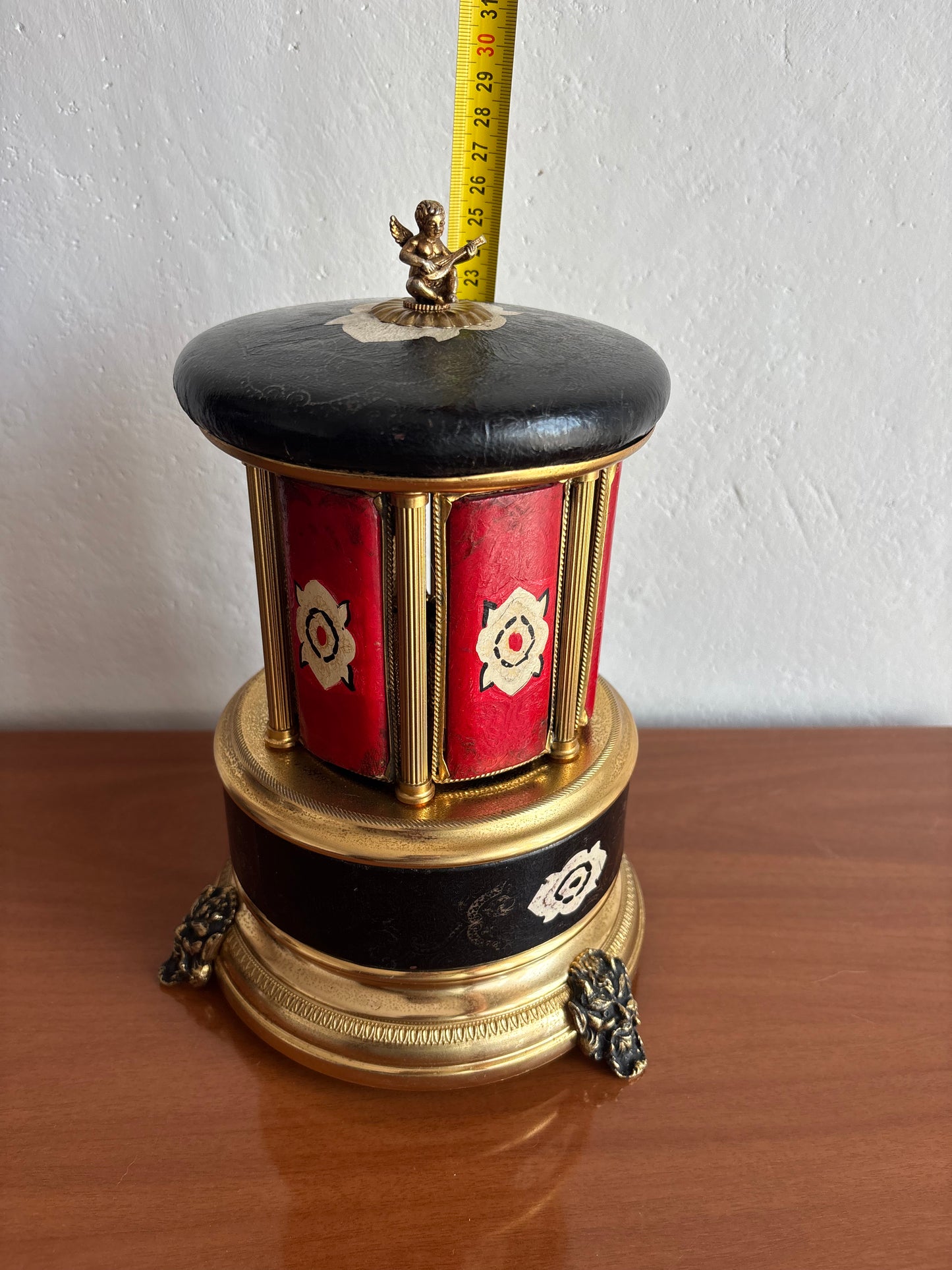 Portasigarette musicale con carillon Reuge