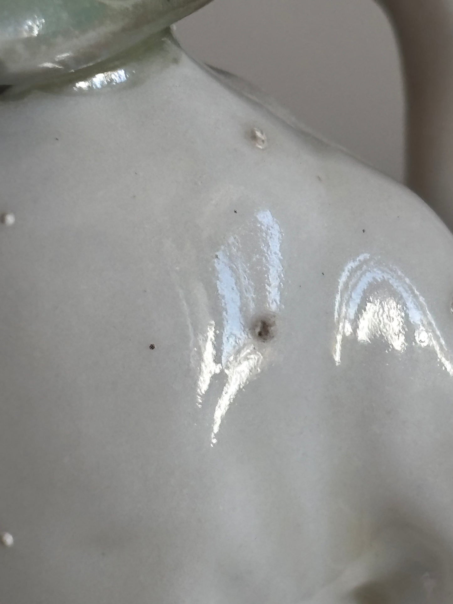 Calamaio in ceramica stile Vecchia Parigi