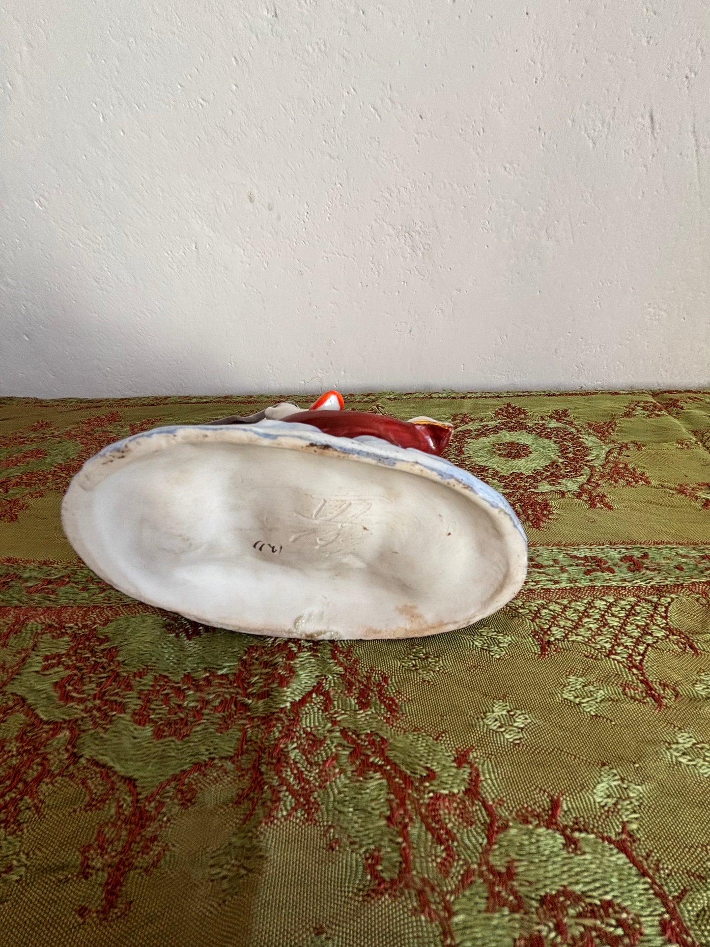 Calamaio in ceramica stile Vecchia Parigi