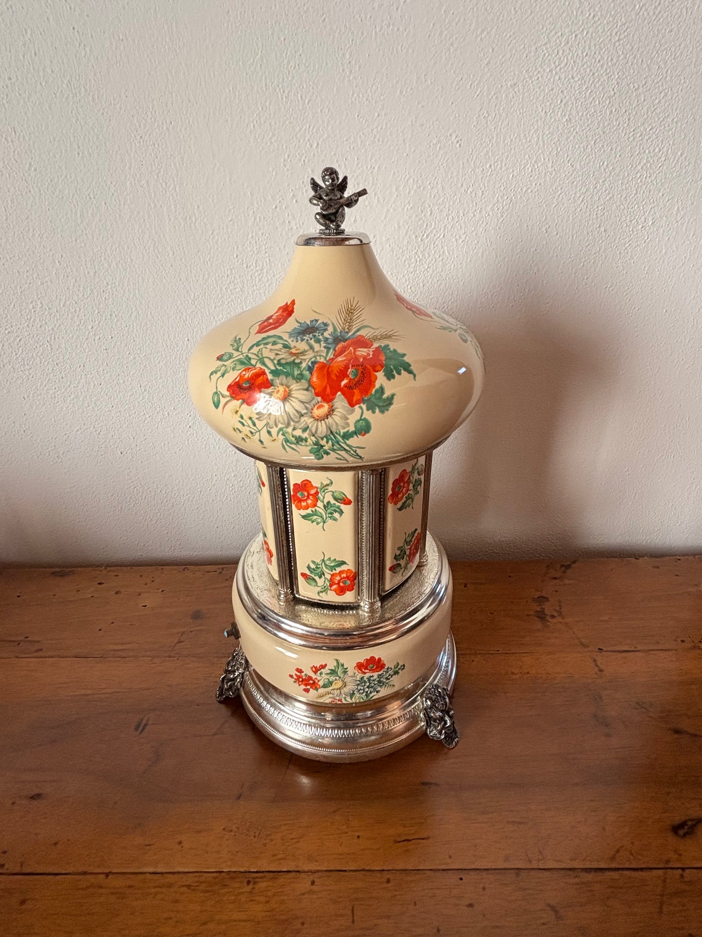 Portasigarette Carillon Vintage in Metallo – Anni '60
