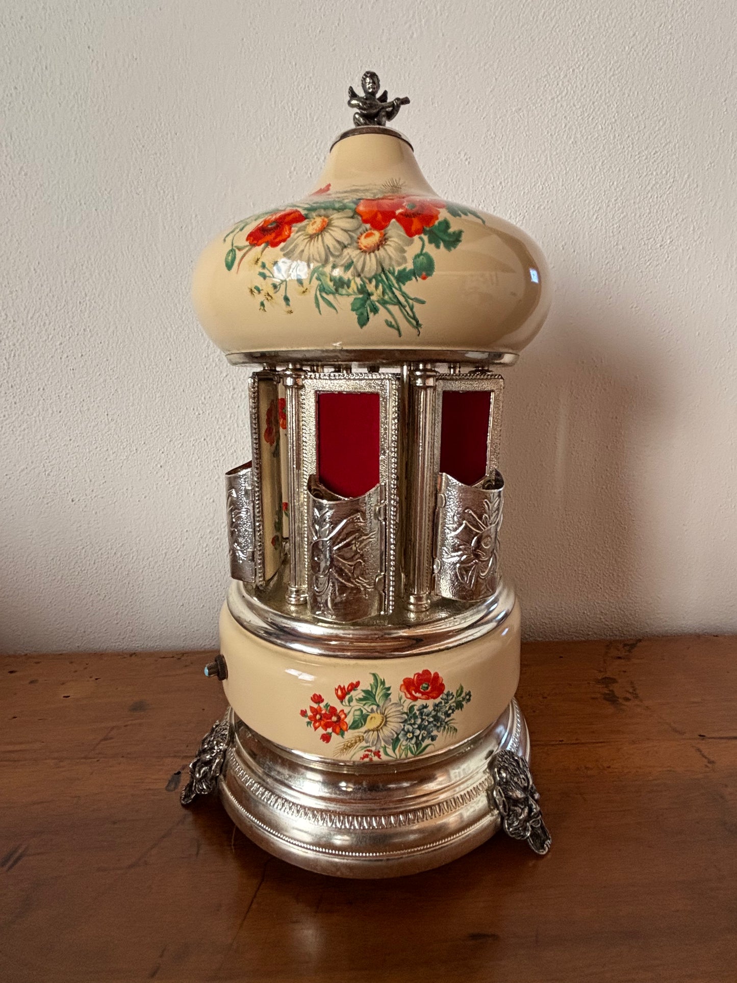 Portasigarette Carillon Vintage in Metallo – Anni '60