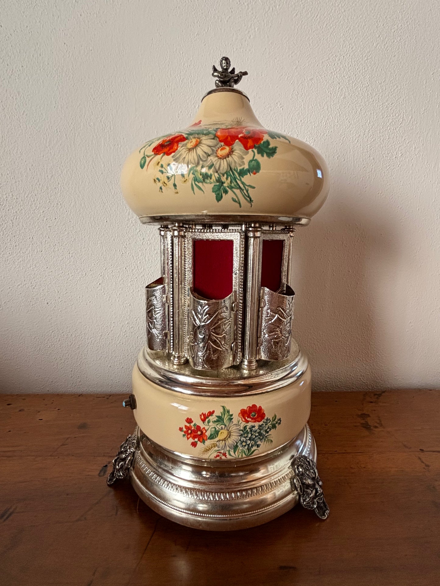 Portasigarette Carillon Vintage in Metallo – Anni '60