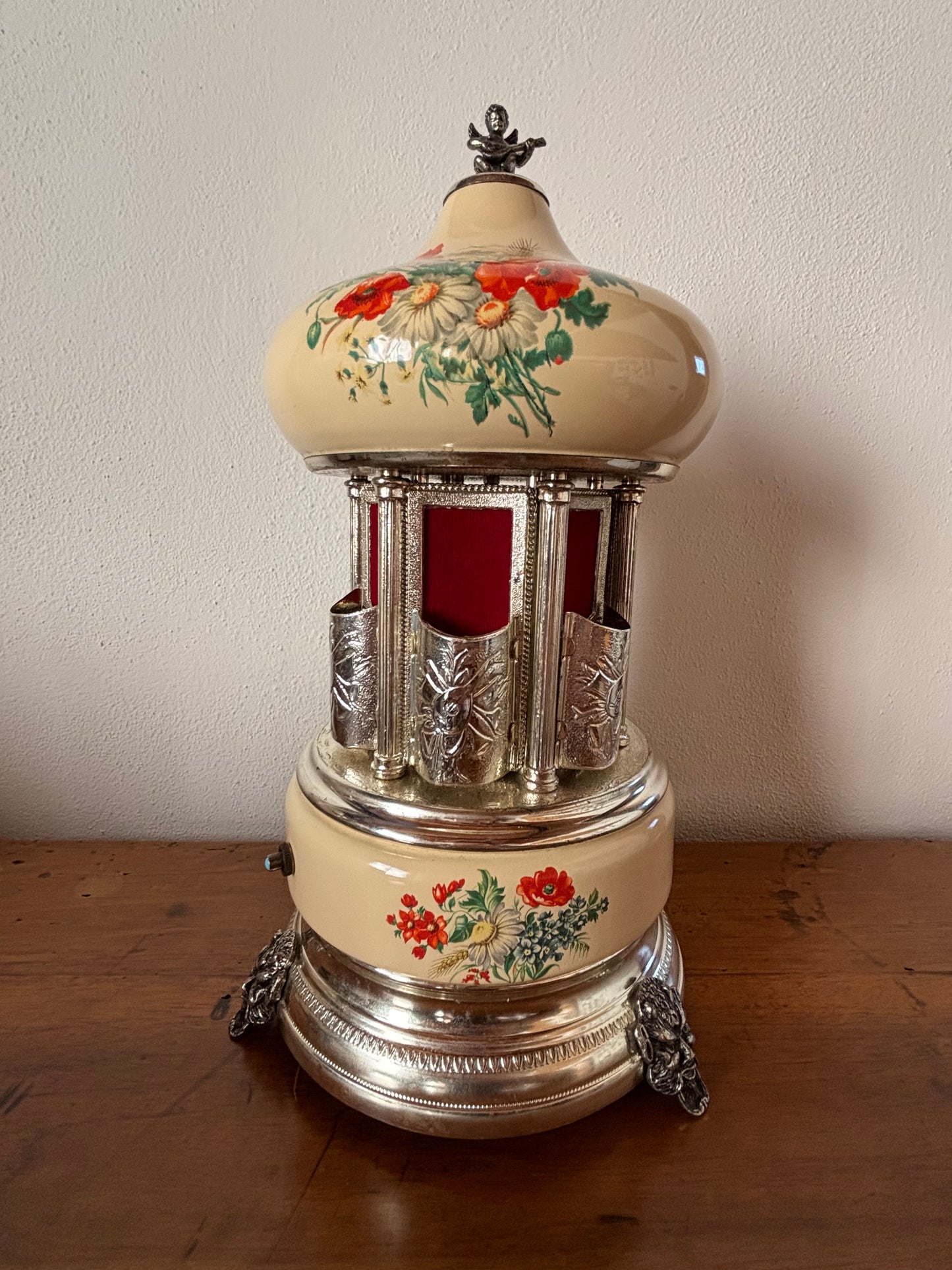 Portasigarette Carillon Vintage in Metallo – Anni '60