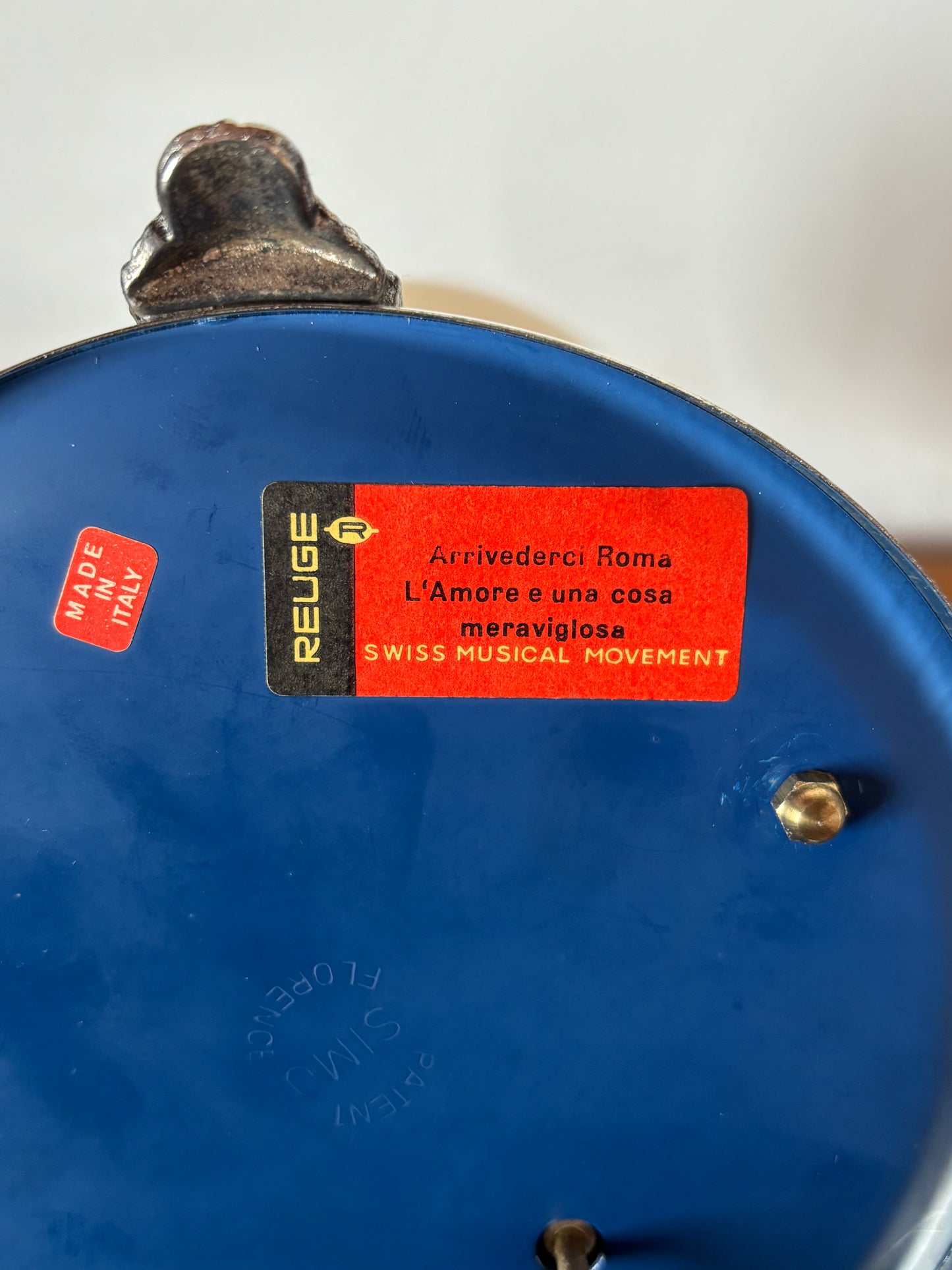 Portasigarette Carillon Vintage in Metallo – Anni '60