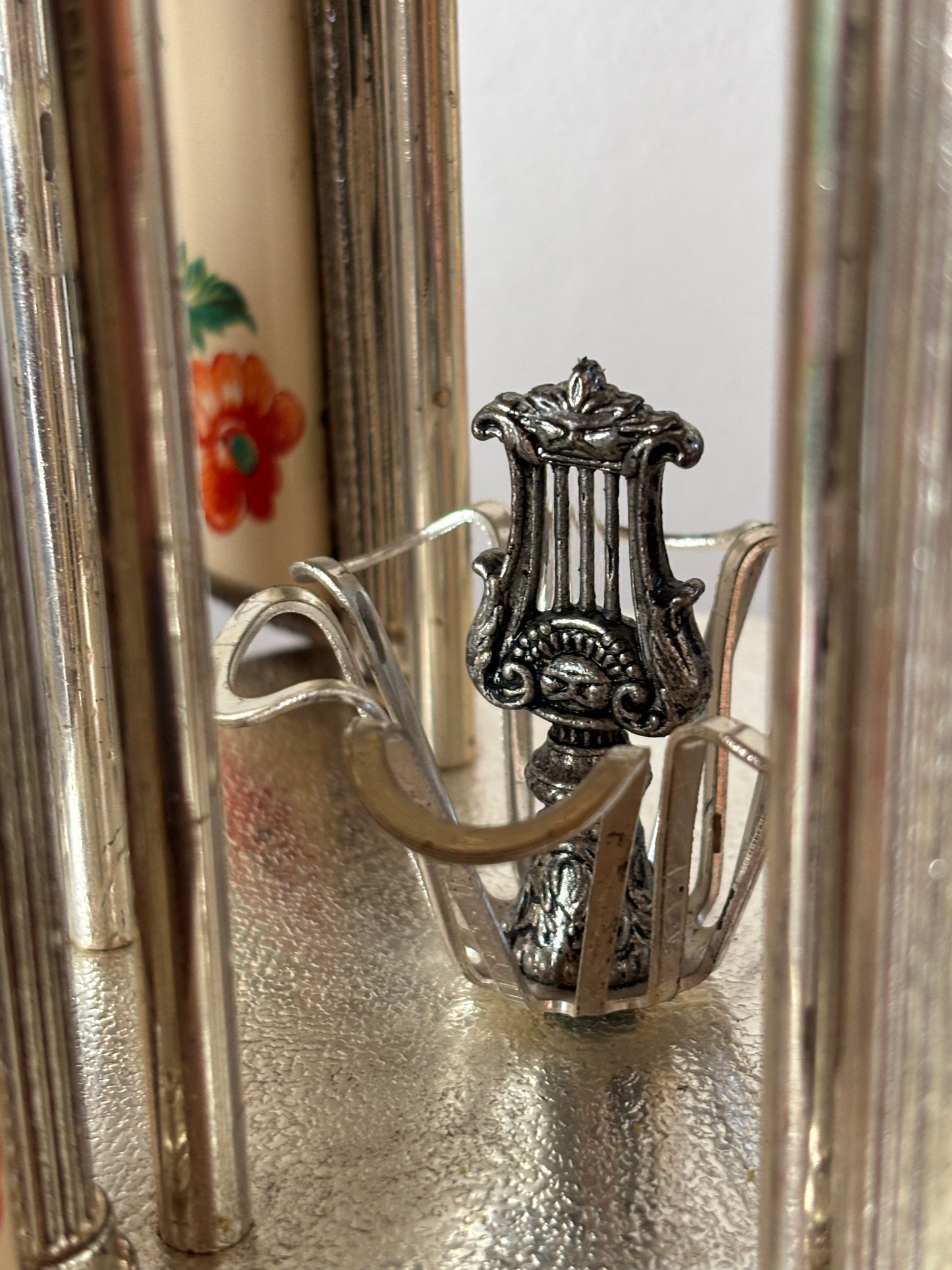 Portasigarette Carillon Vintage in Metallo – Anni '60