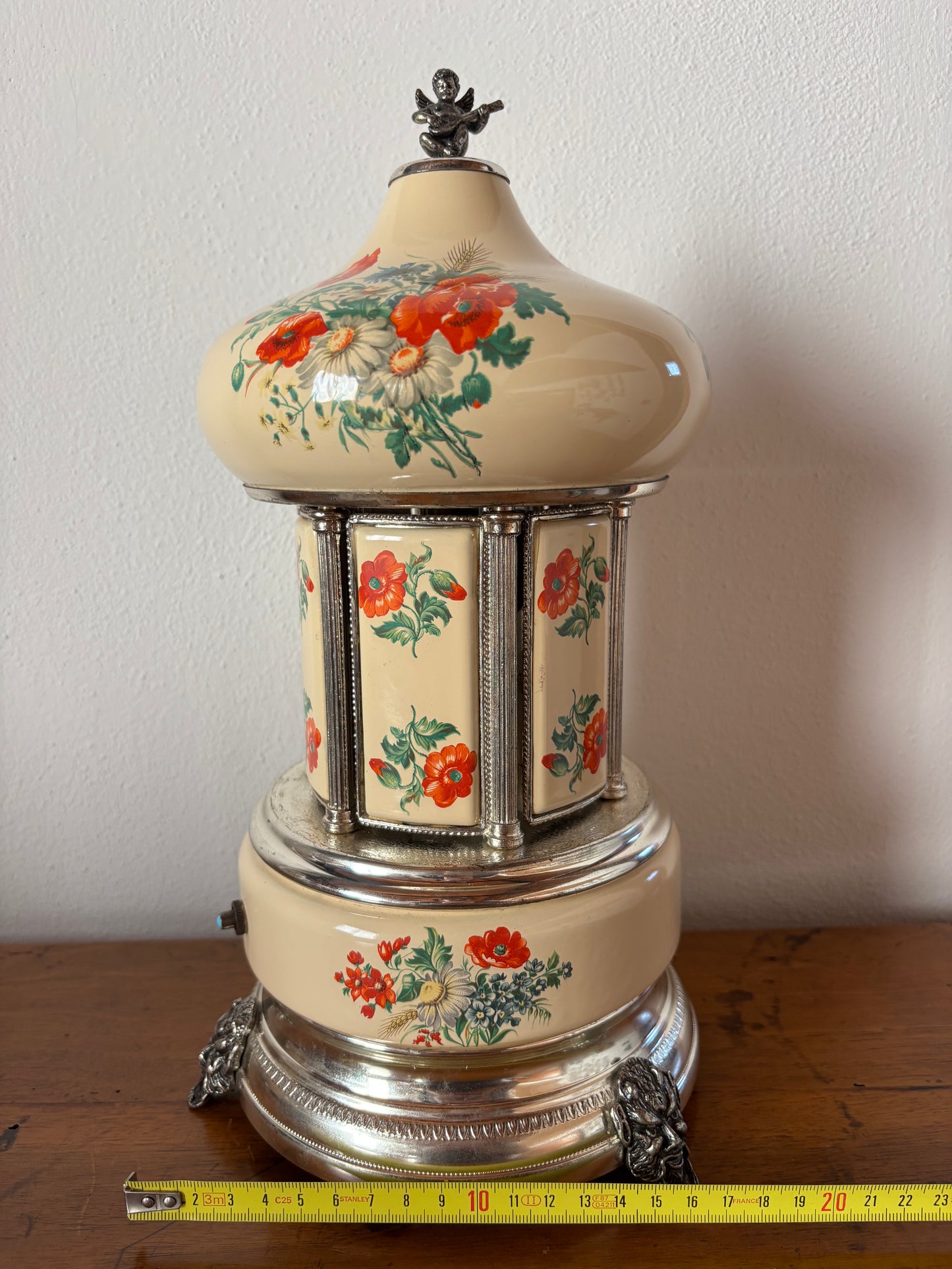 Portasigarette Carillon Vintage in Metallo – Anni '60