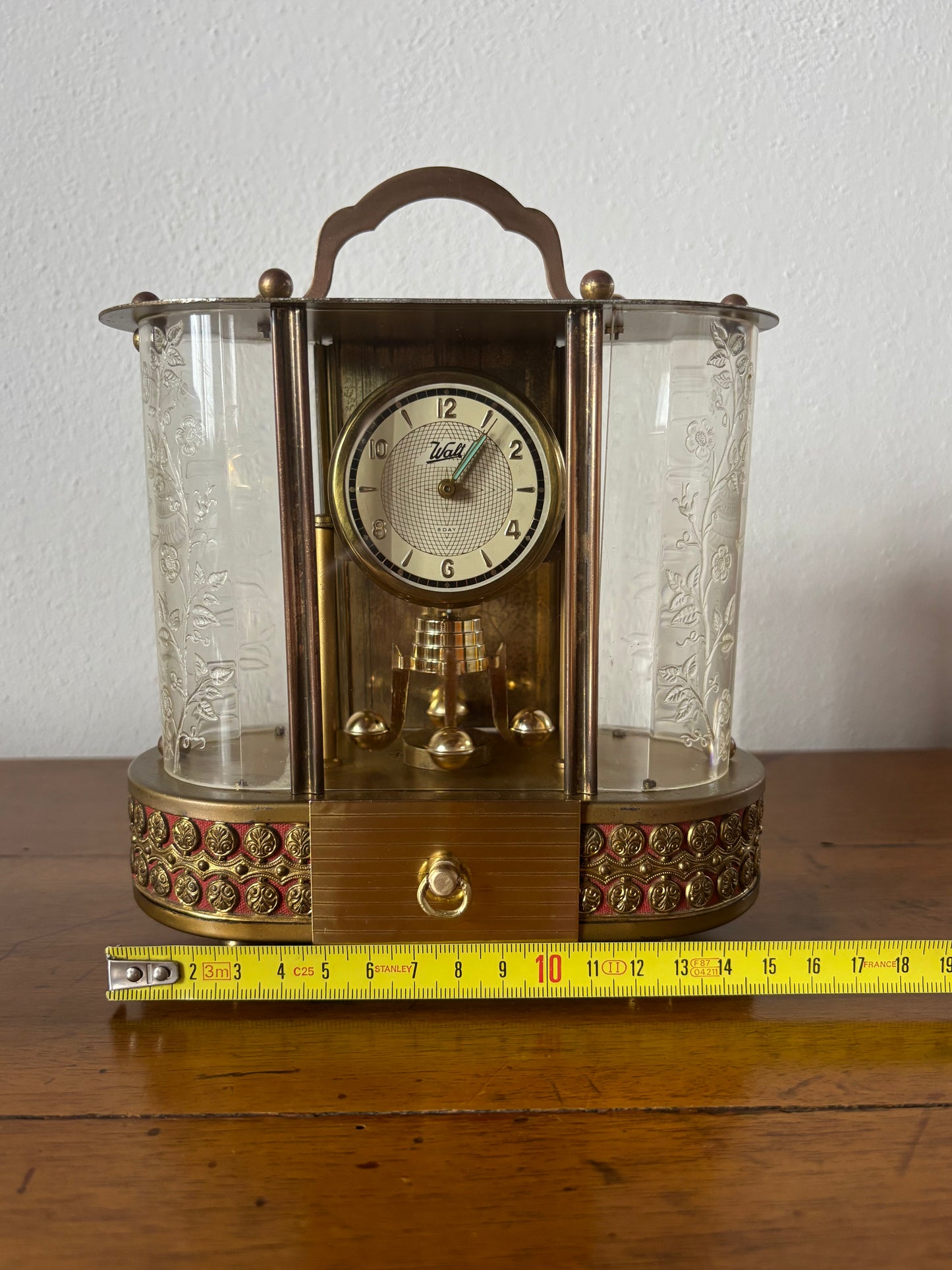Orologio da Tavolo Vintage Walt 8 Days con Carillon