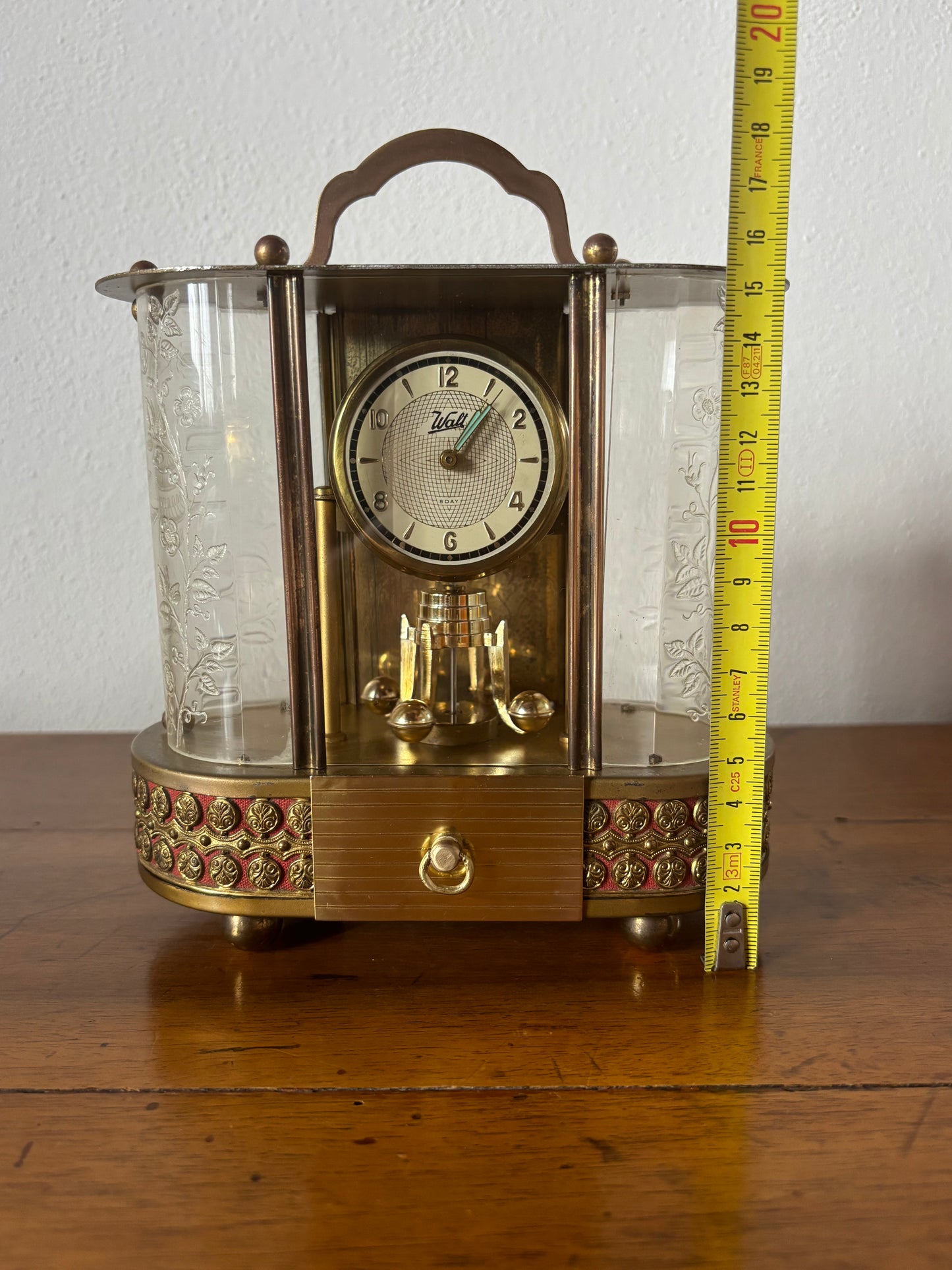 Orologio da Tavolo Vintage Walt 8 Days con Carillon