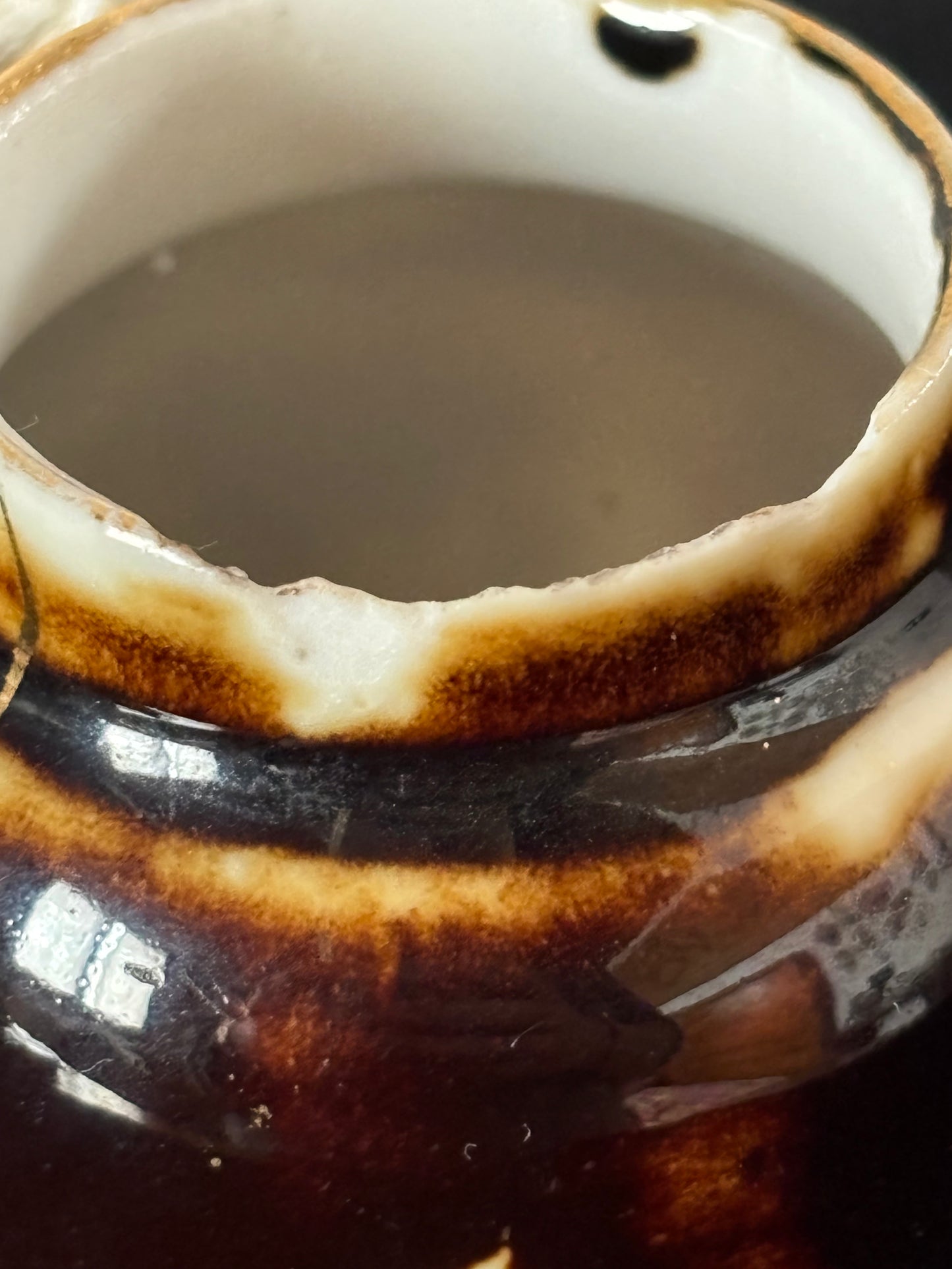 Small Vintage Vase with Doves