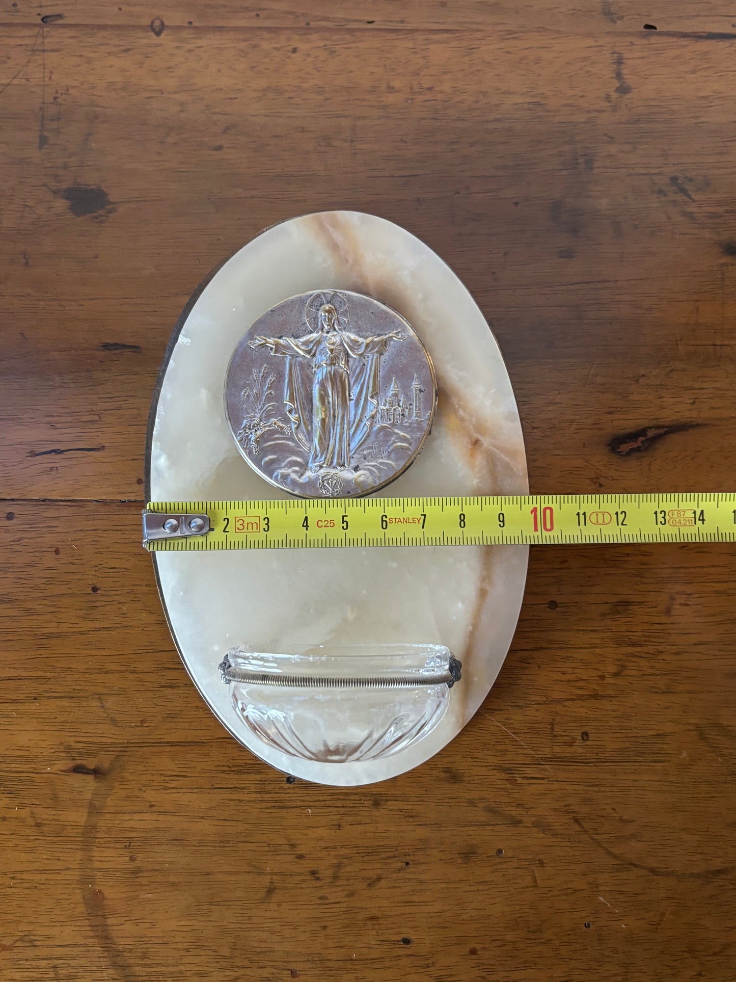 French Marble Holy Water Font