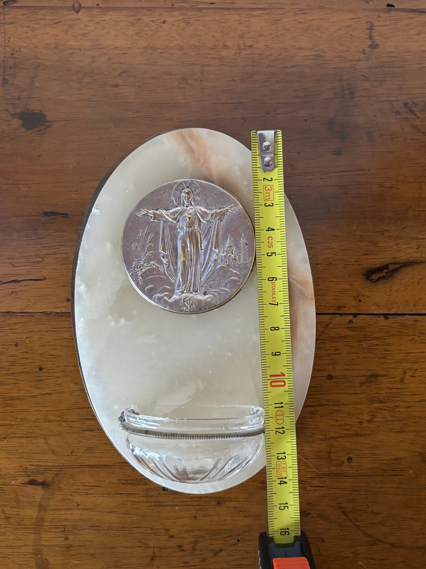 French Marble Holy Water Font