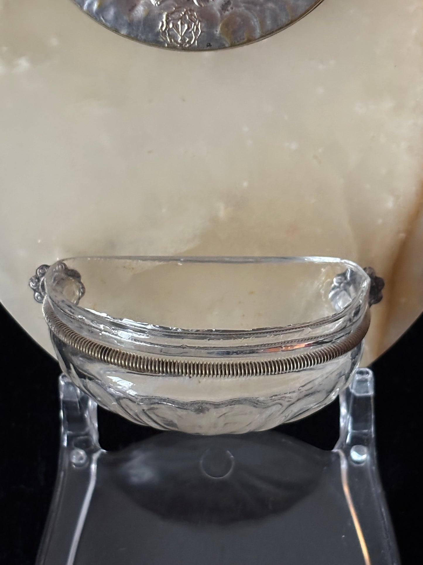 French Marble Holy Water Font