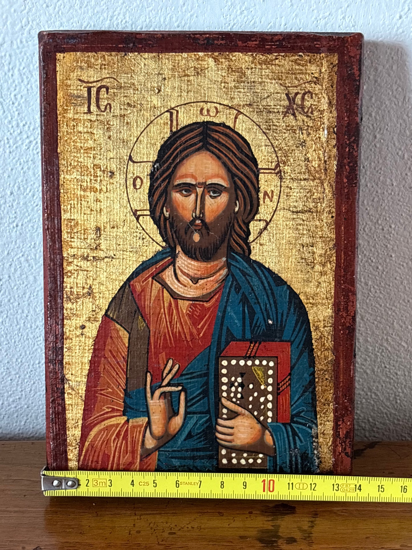 Icona Religiosa Dipinta a Mano