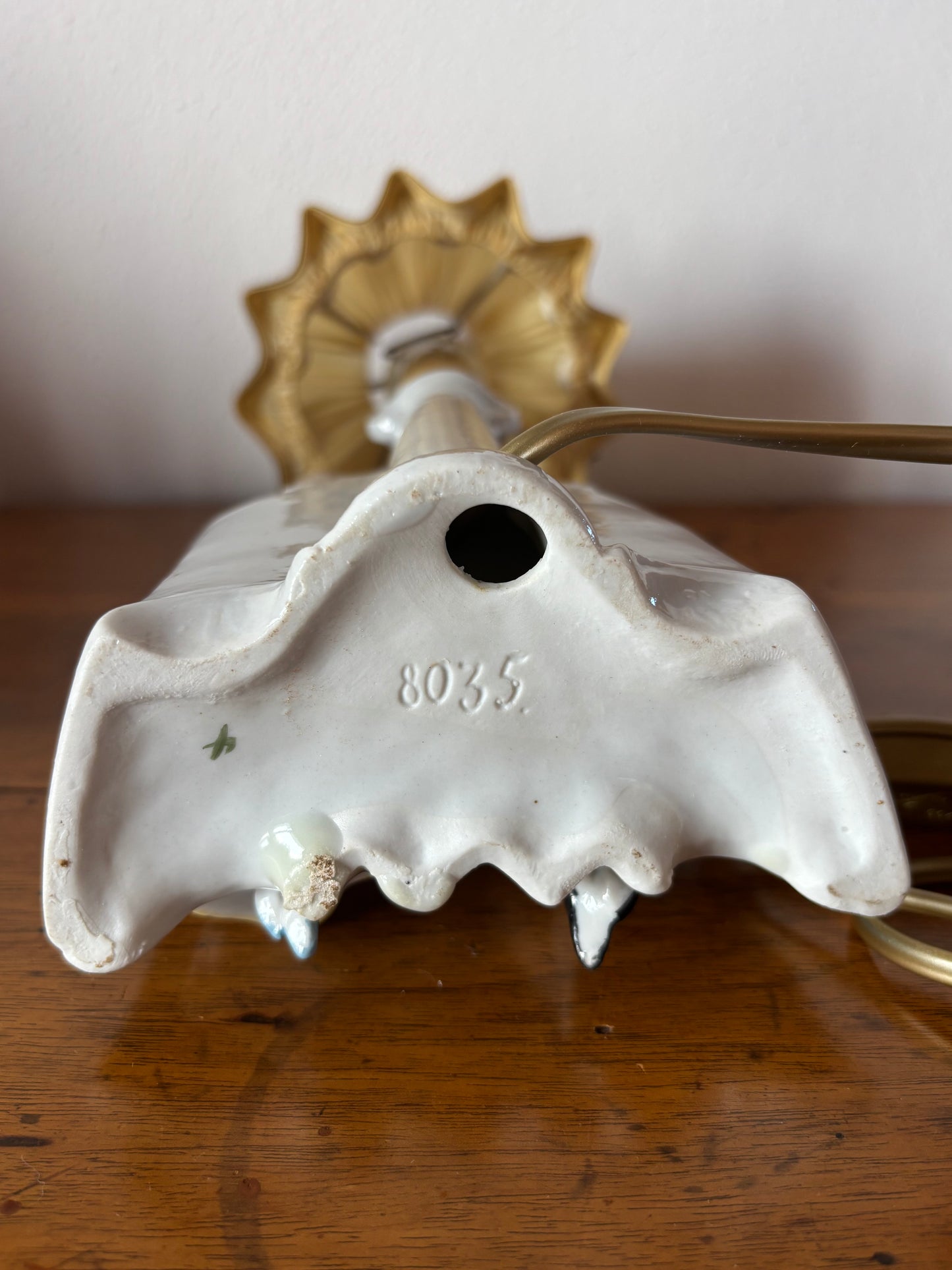 Lampada da tavolo vintage anni '50
