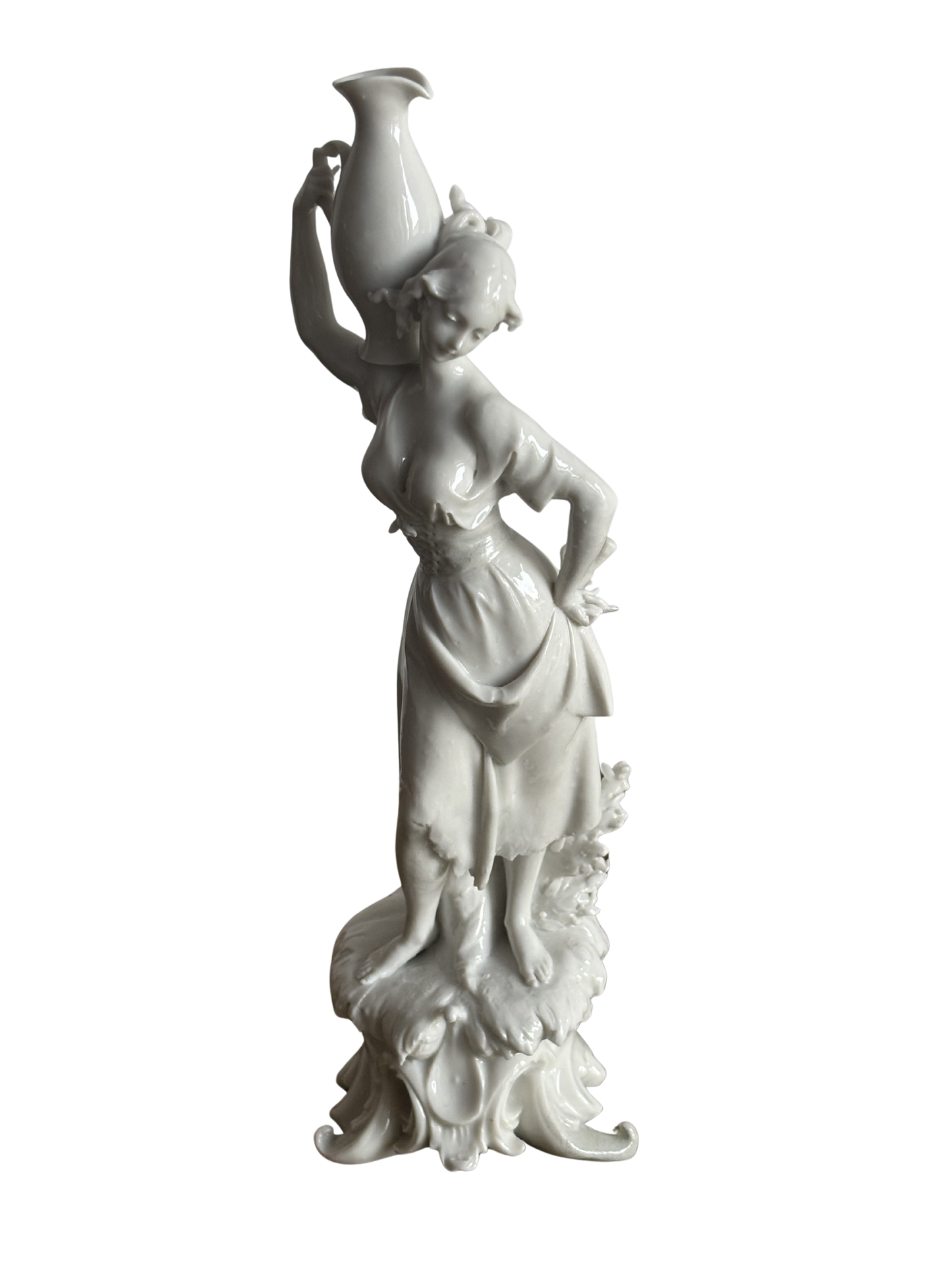 Statuetta Ginori in Porcellana Bianca con Marchio