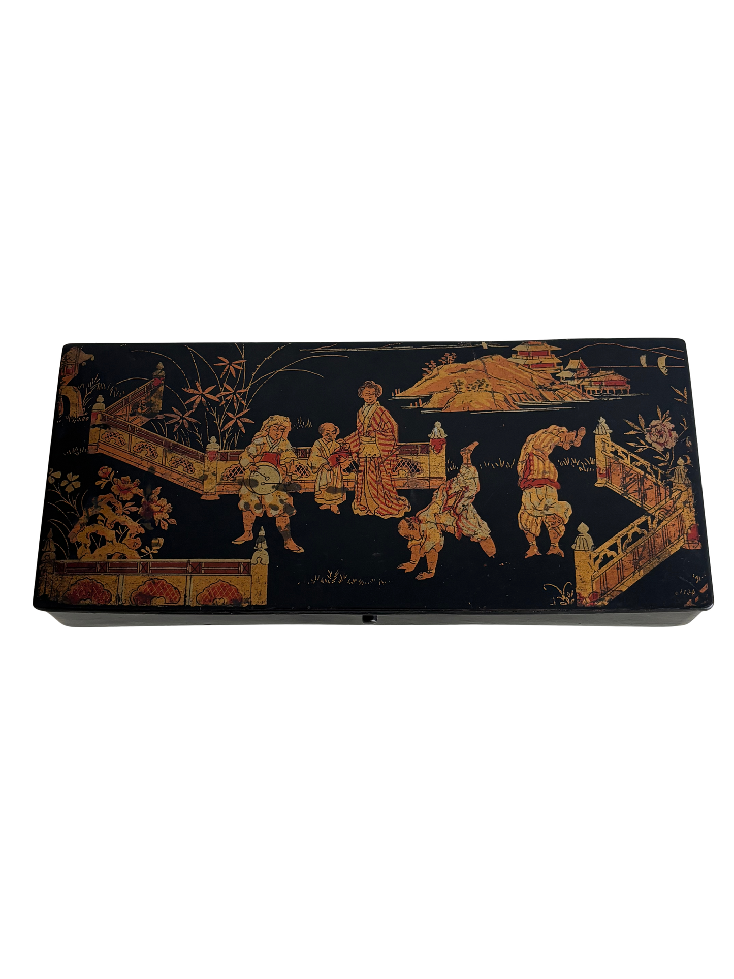 Porta penne in stile giapponese, periodo Napoleone III (1850–1880)