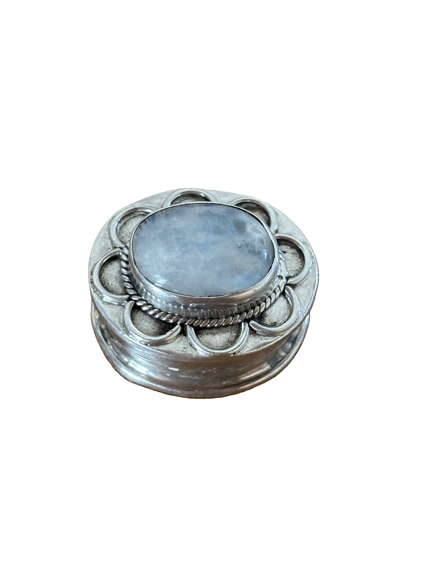 Portapillole Vintage in Argento 925 - Eleganza Retrò e Artigianato d’Epoca