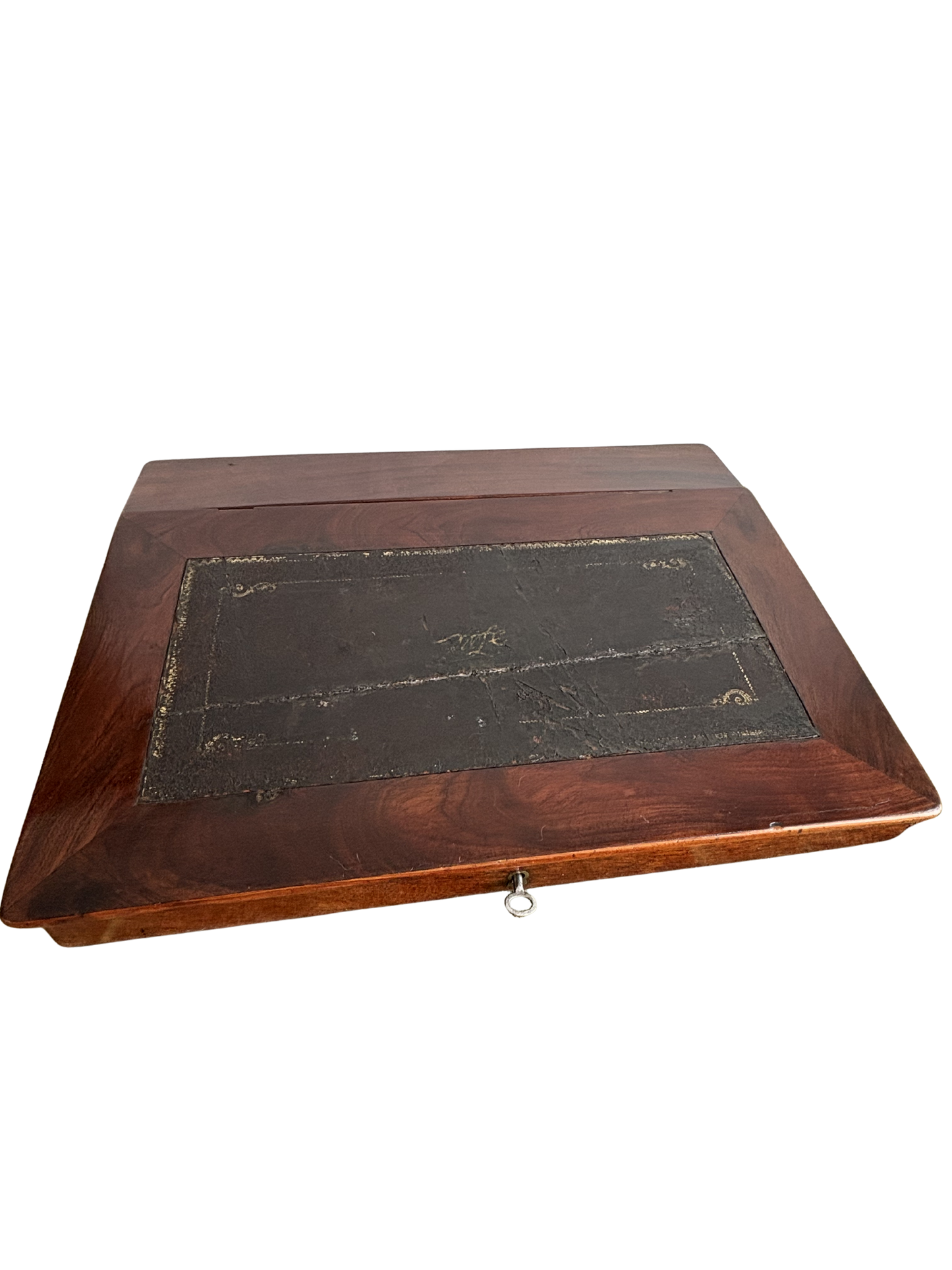 Scrittoio d’epoca in legno – elegante writing slope vintage