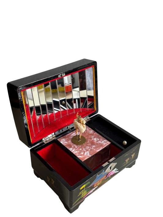 Portagioie Giapponese con Ballerina e Luci