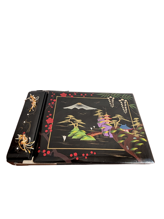 Japanese Photo Album with Music Box