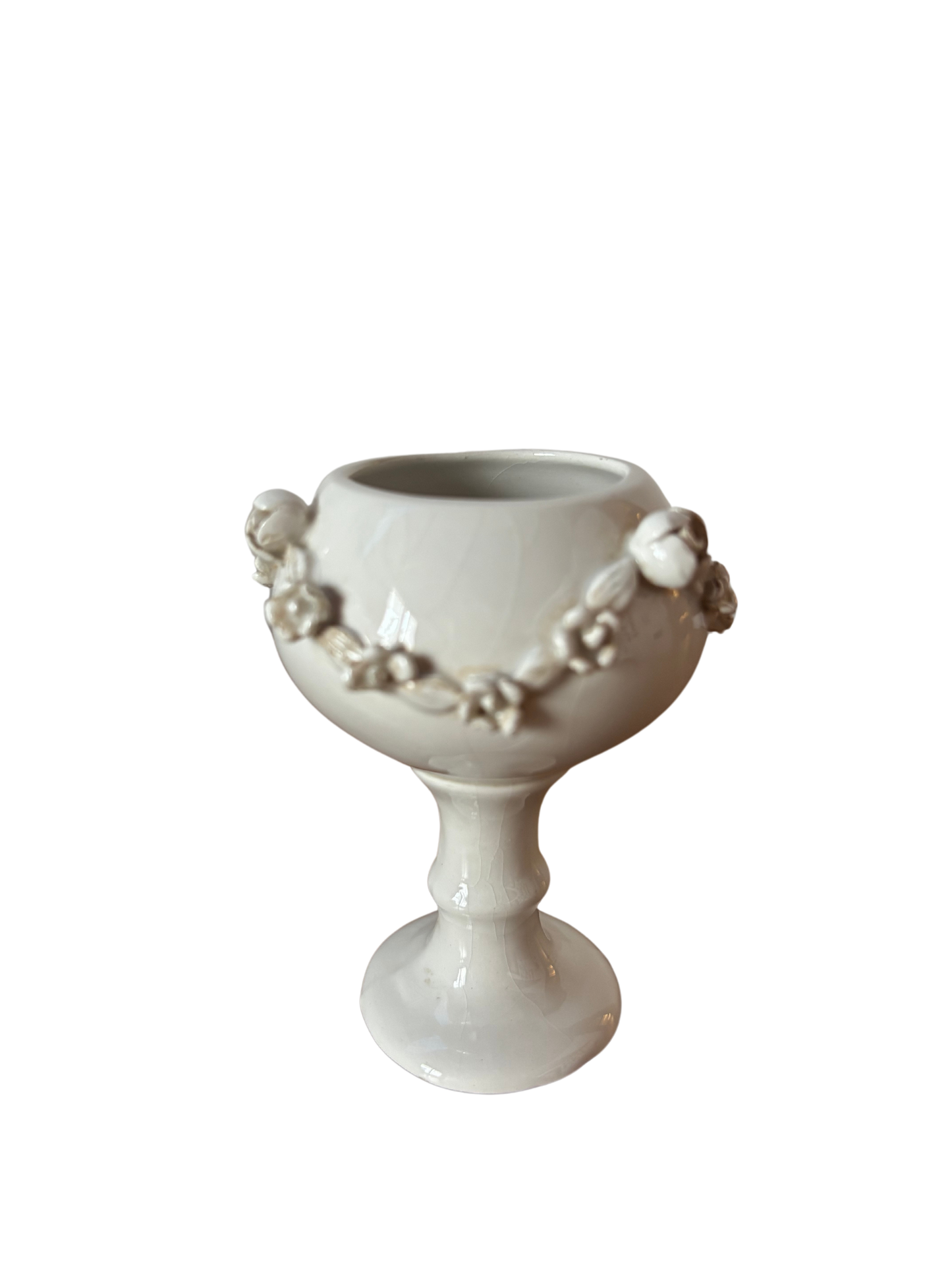 Piccolo Vasetto Vintage in Ceramica – Eleganza Retrò e Fascino d’Epoca