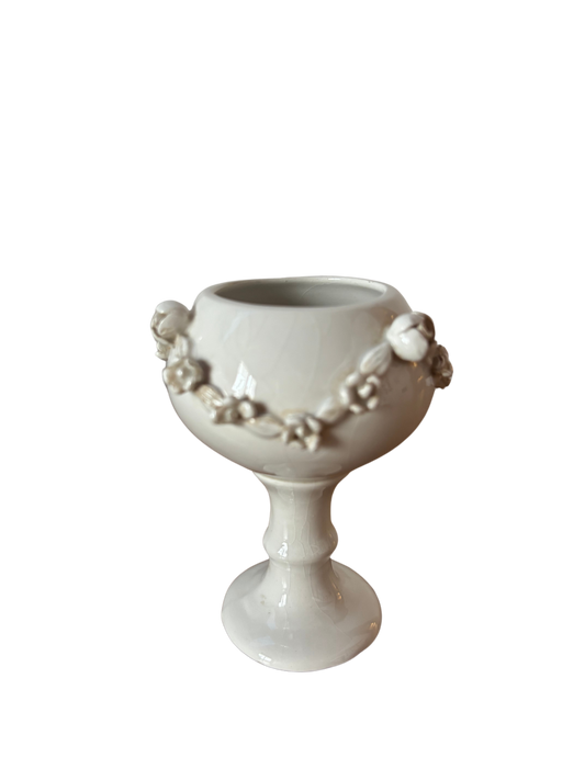 Piccolo Vasetto Vintage in Ceramica – Eleganza Retrò e Fascino d’Epoca