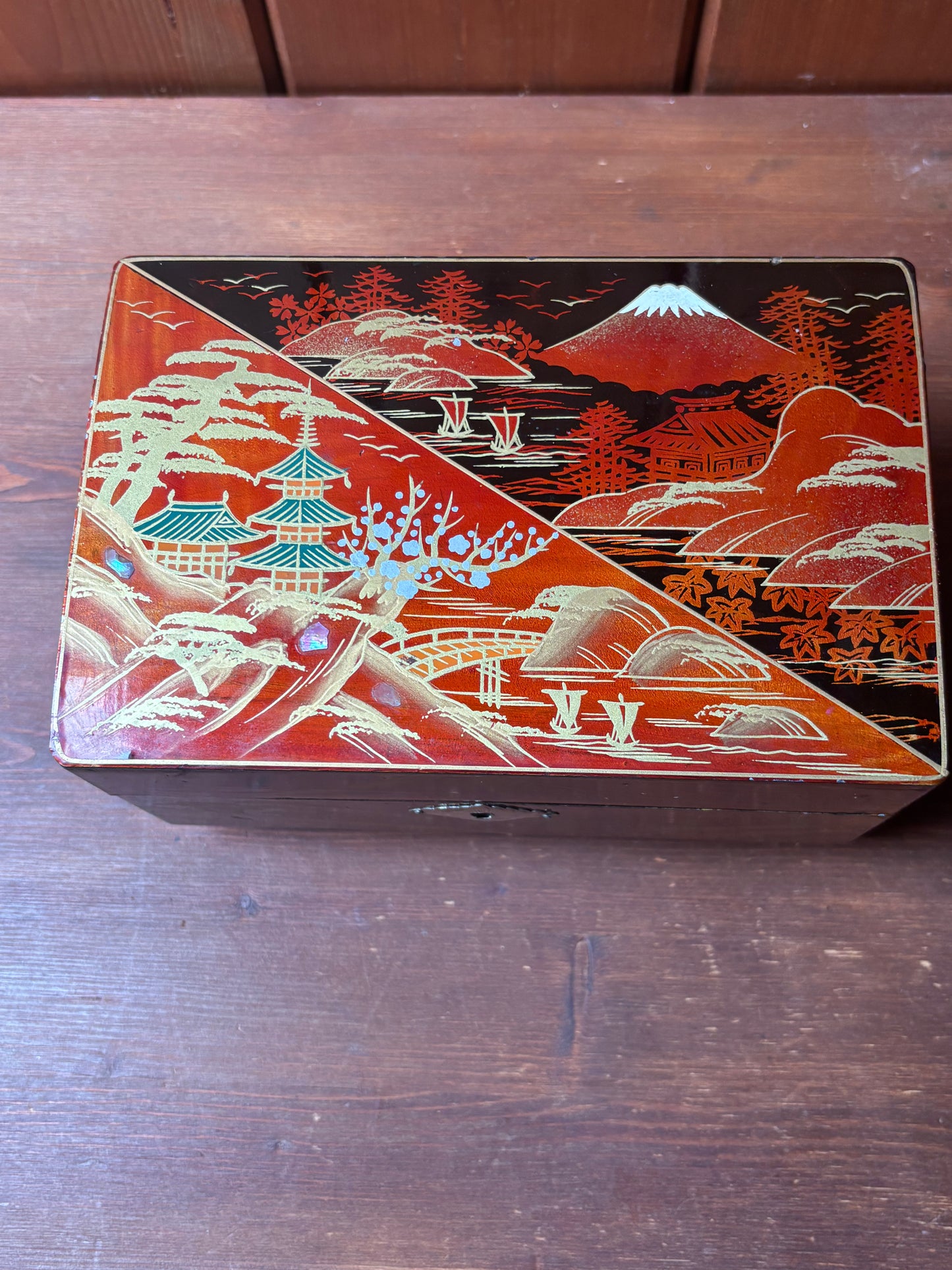 Portagioie bicolore con ballerina