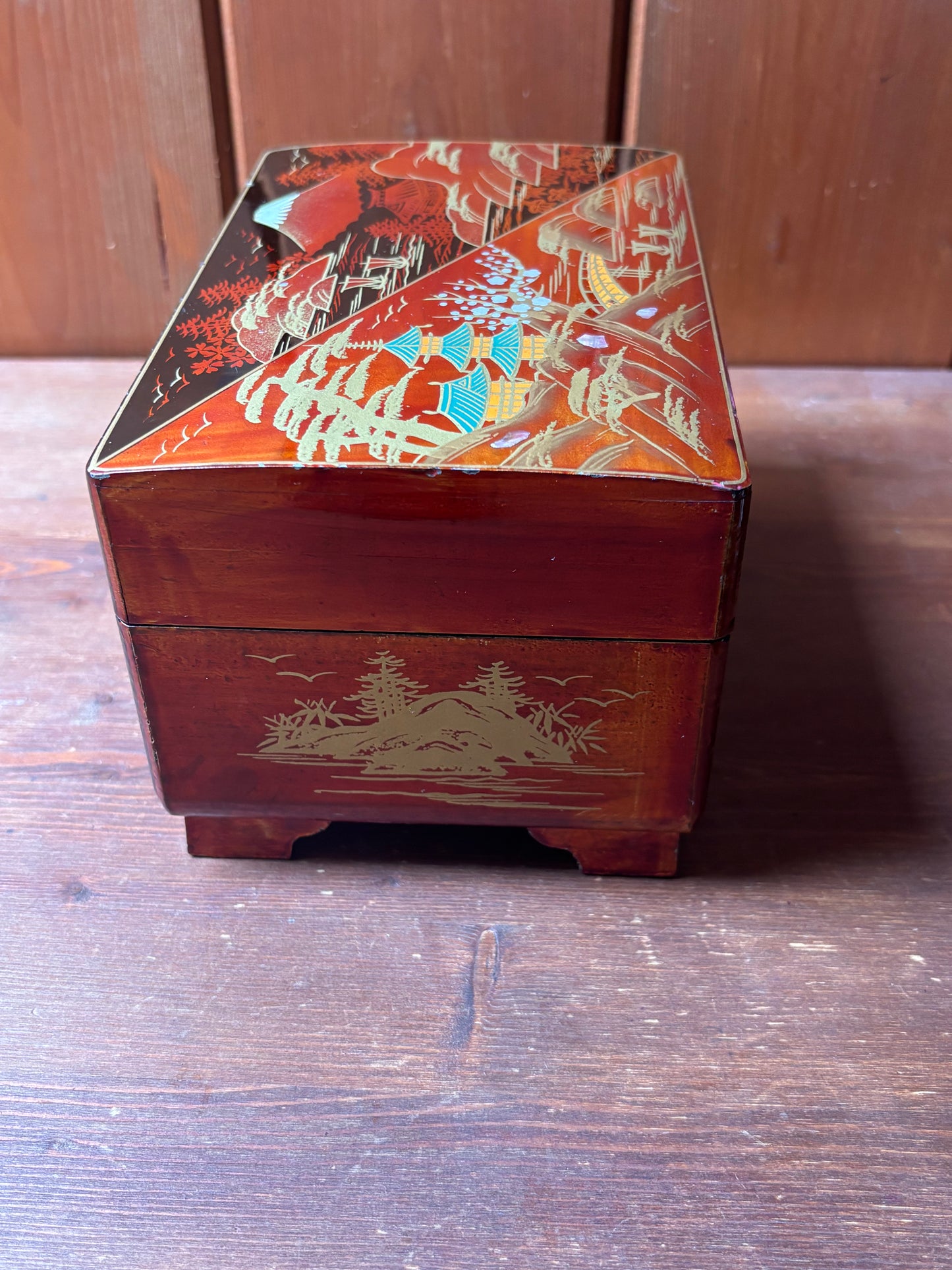 Portagioie bicolore con ballerina