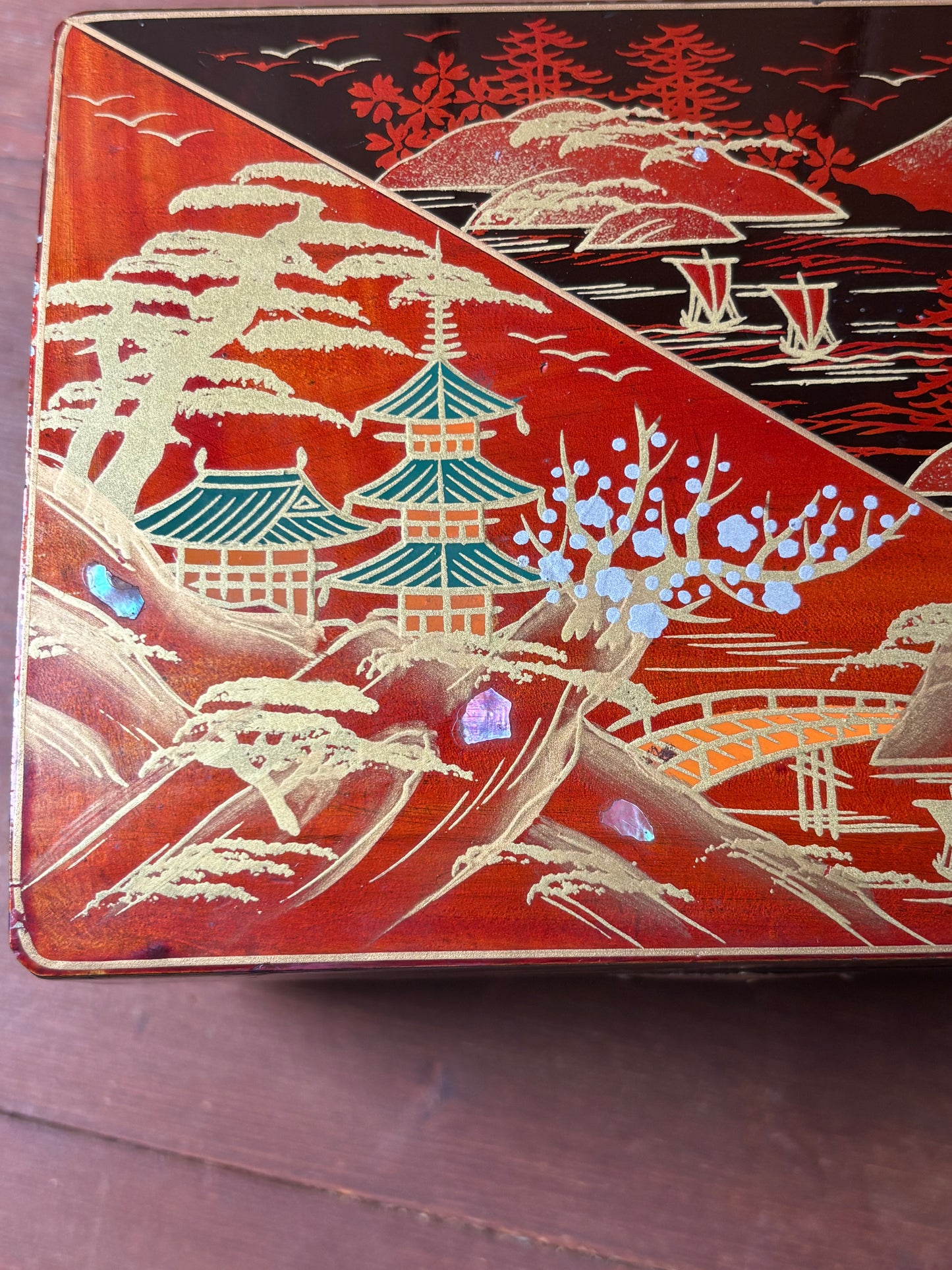 Portagioie bicolore con ballerina