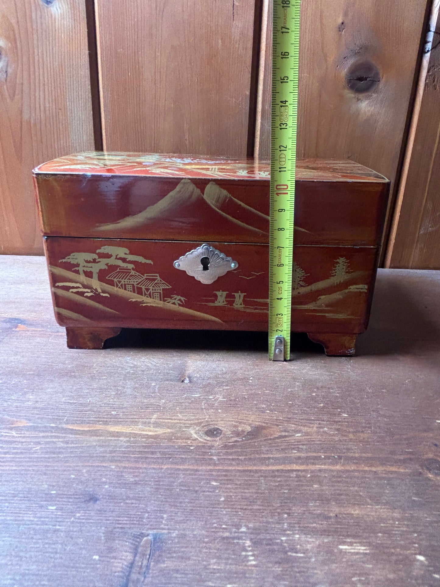 Portagioie bicolore con ballerina