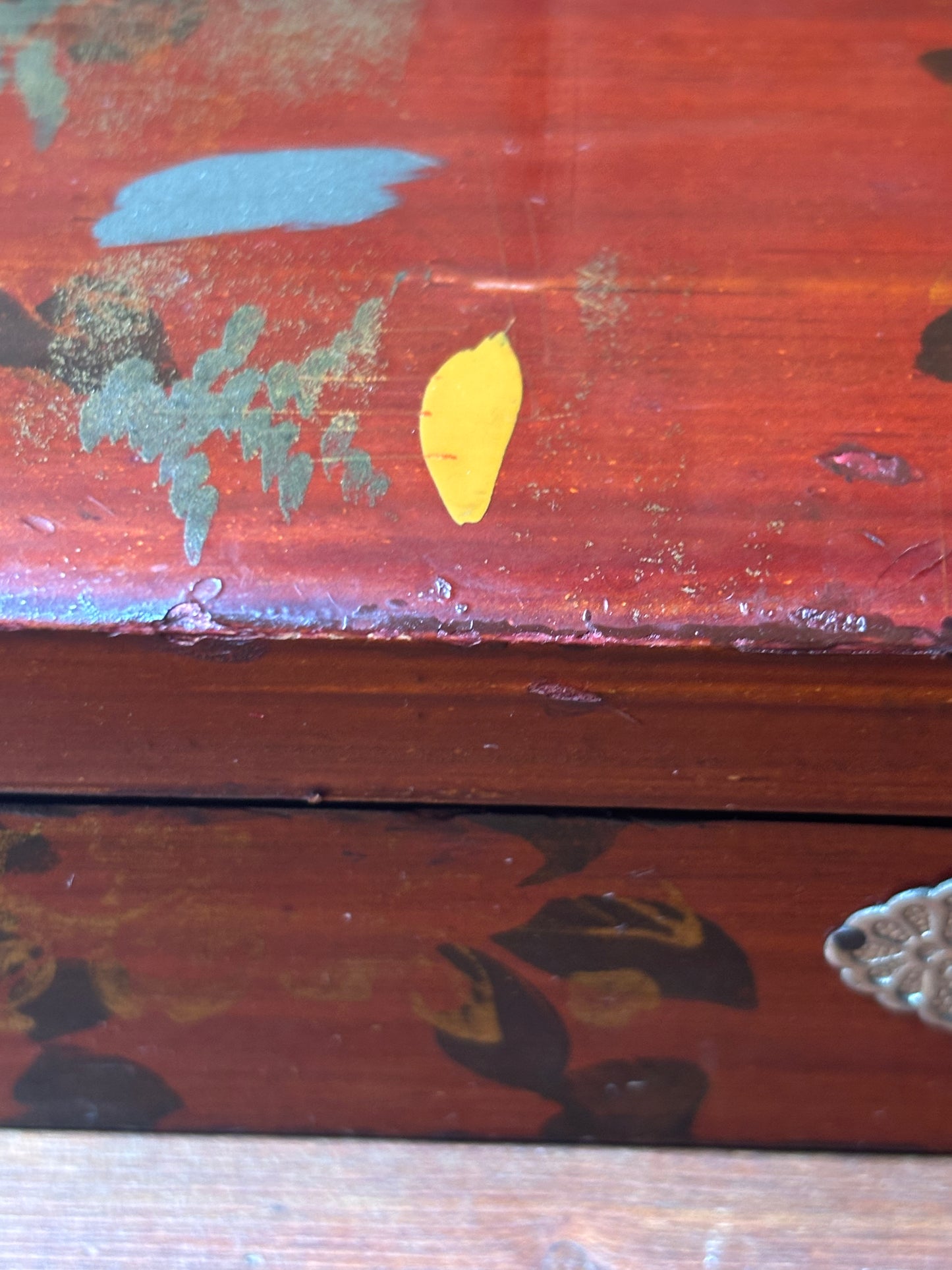 Scatola in legno stile giapponese