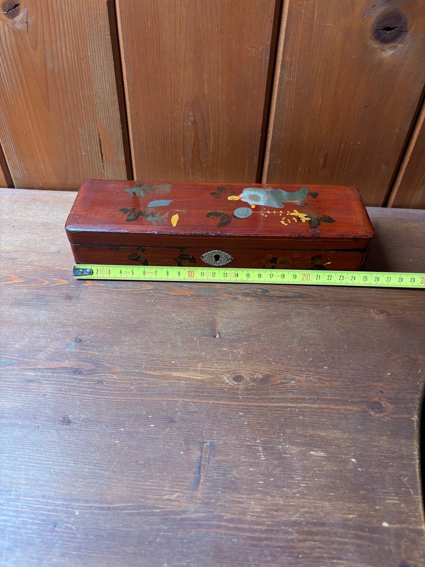 Scatola in legno stile giapponese