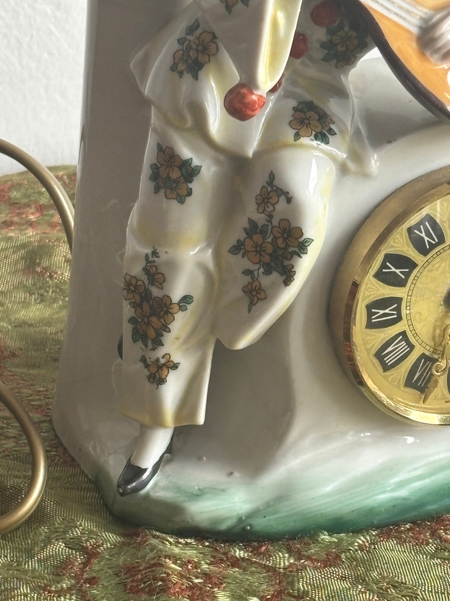 Lampada da Tavolo con Orologio a Carica