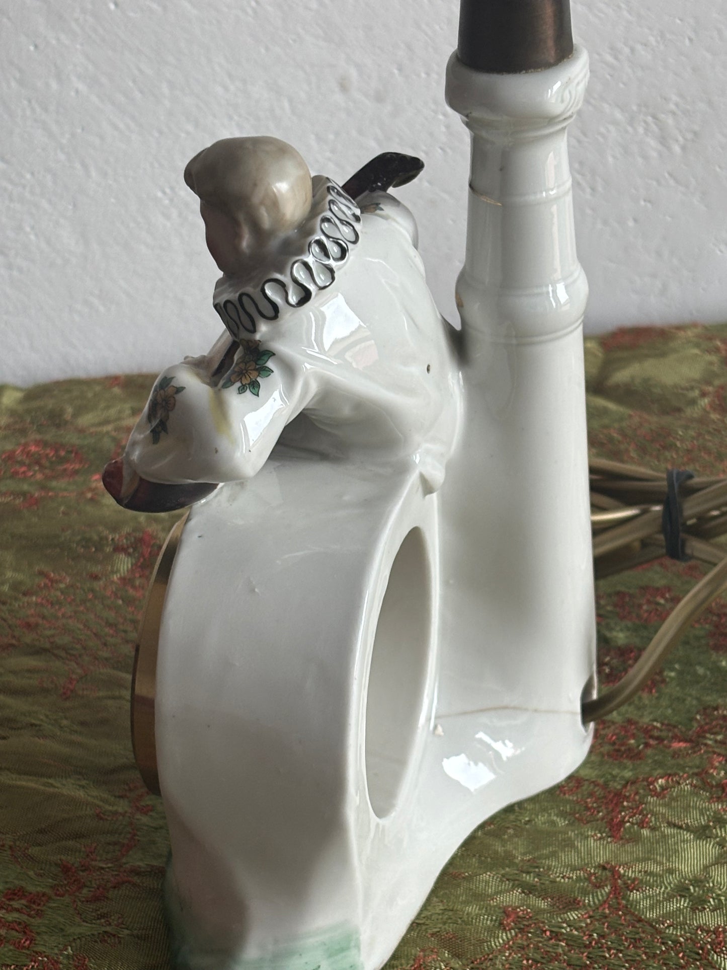 Lampada da Tavolo con Orologio a Carica
