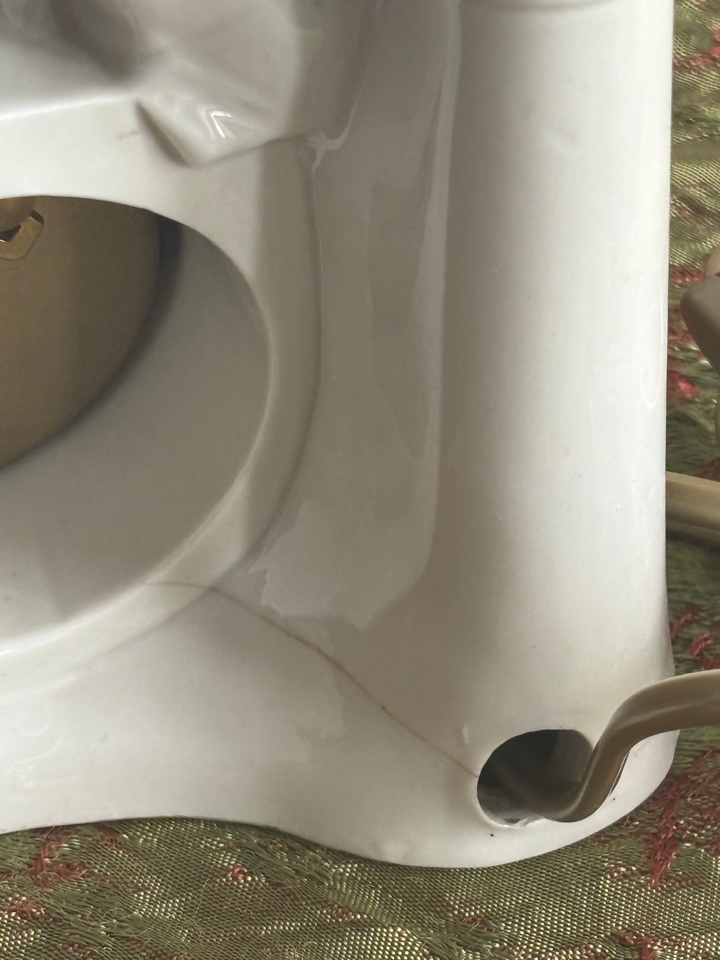 Lampada da Tavolo con Orologio a Carica