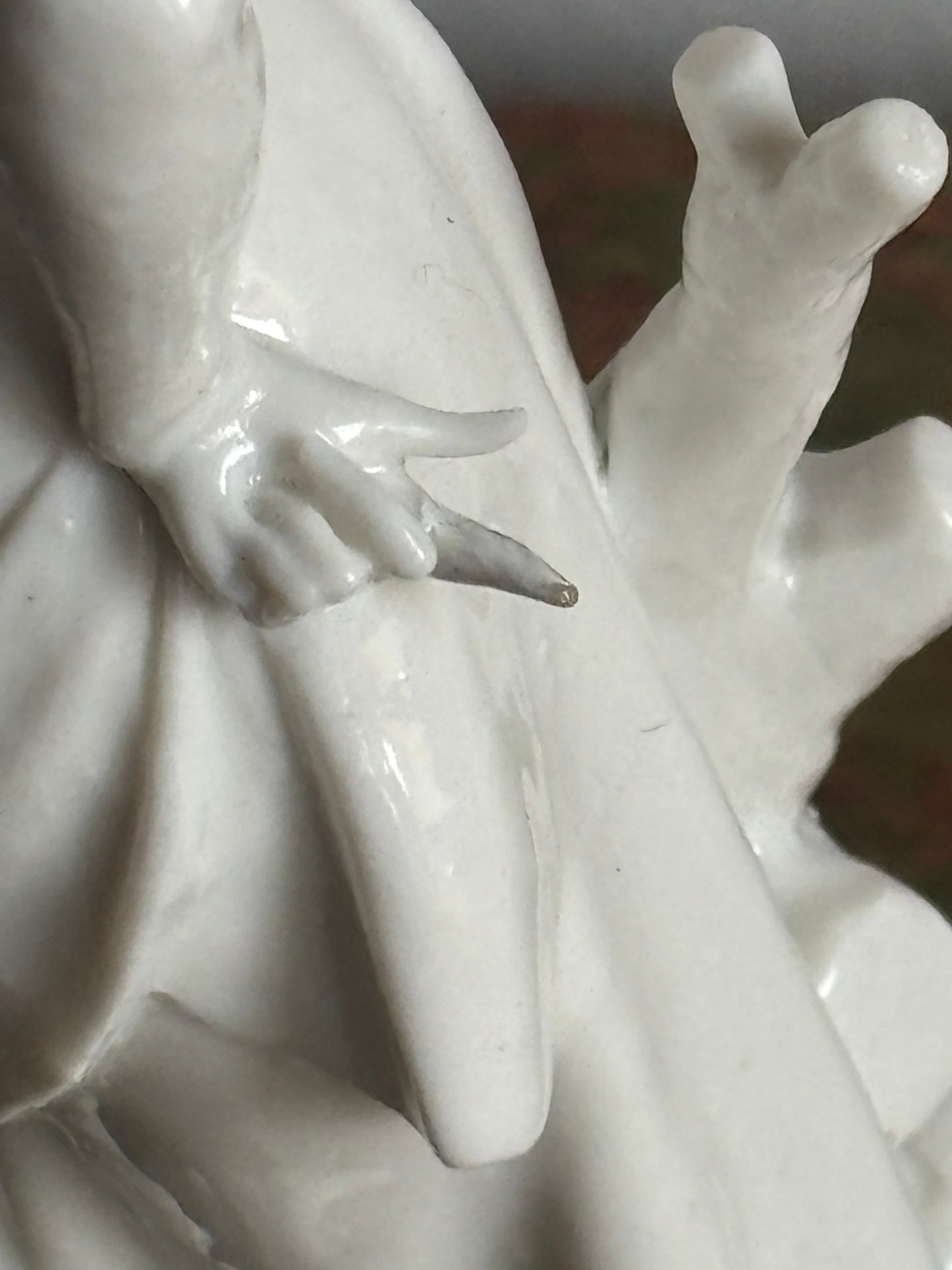 Statuetta Ginori in Porcellana Bianca con Marchio