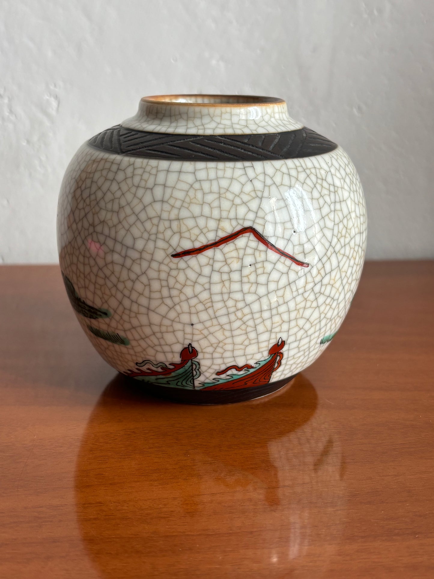 Vaso da Zenzero in Porcellana Nanking