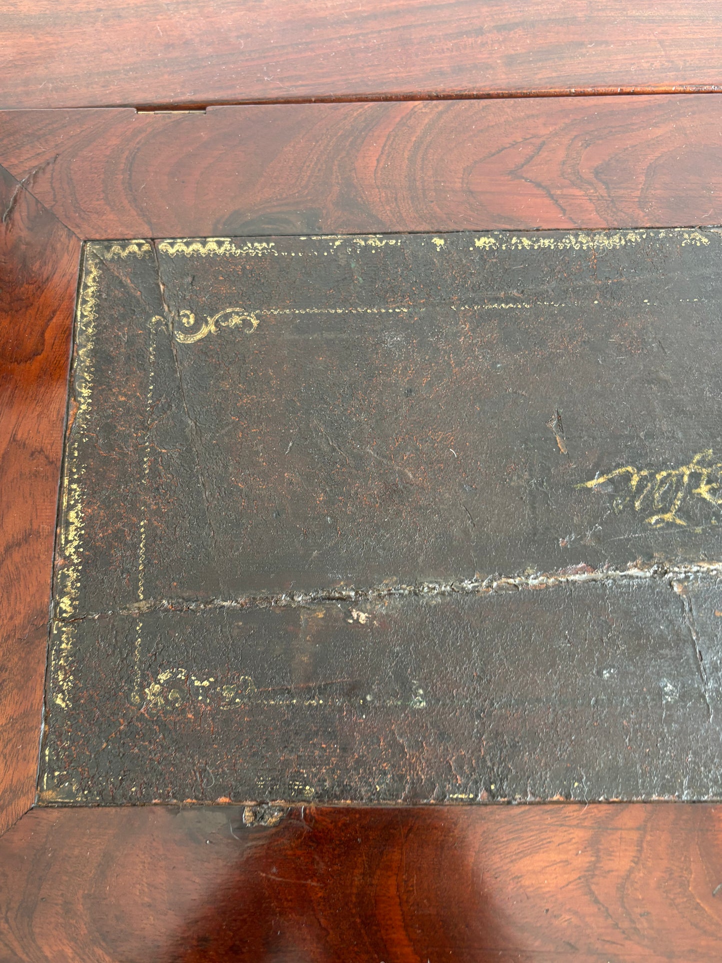 Scrittoio d’epoca in legno – elegante writing slope vintage