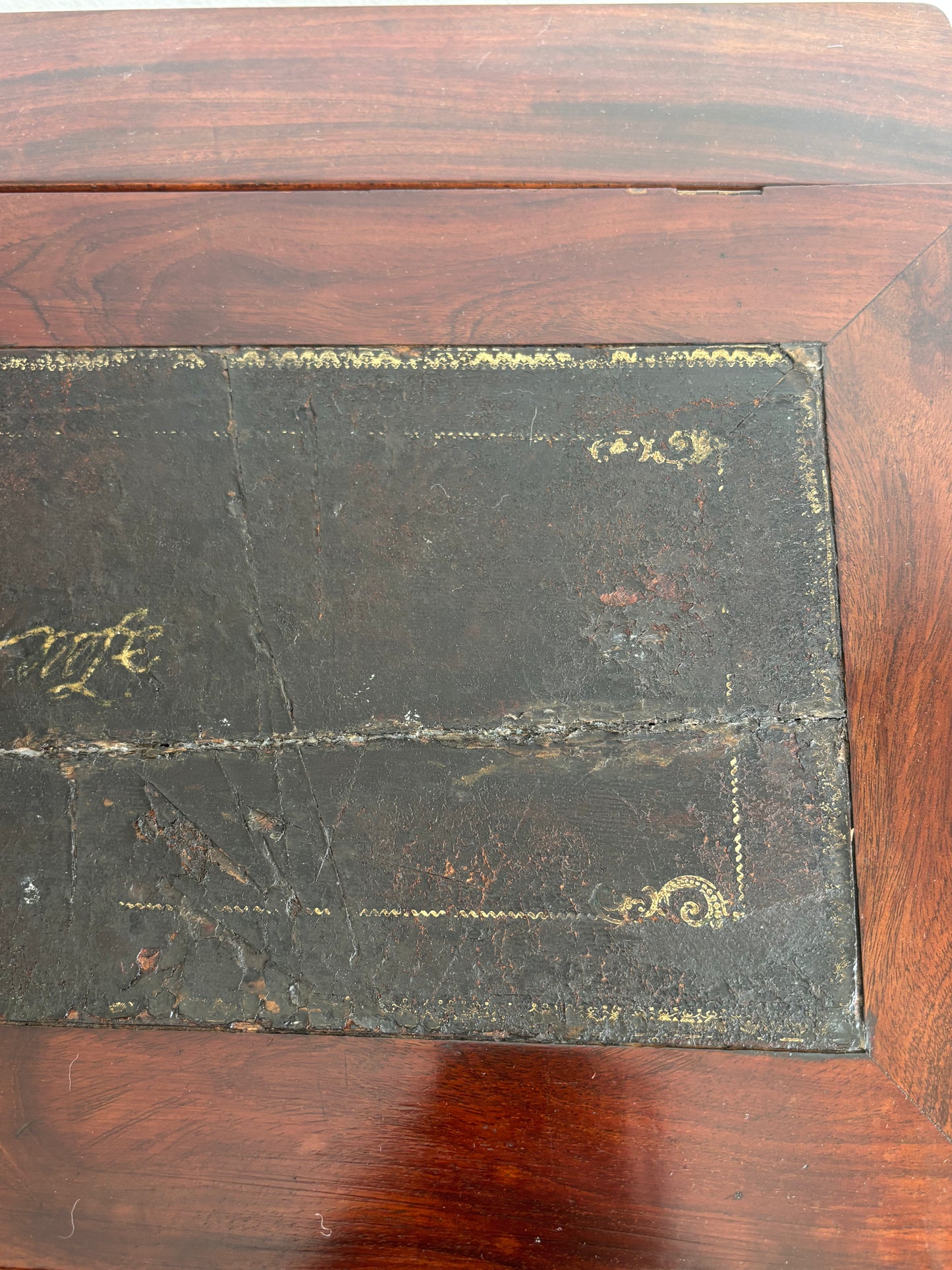 Scrittoio d’epoca in legno – elegante writing slope vintage
