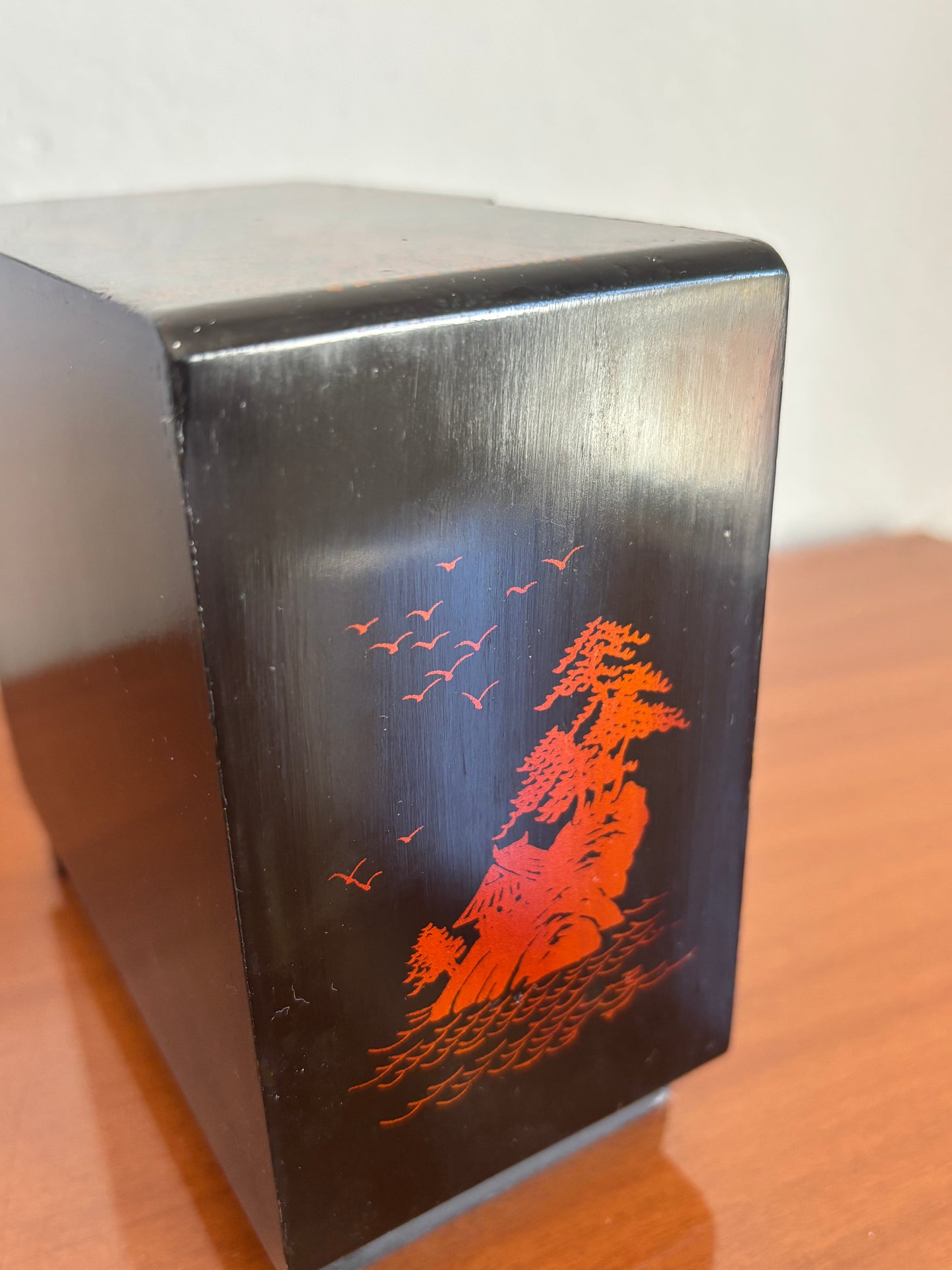 Portagioie giapponese con manici circolari e ballerina magnetica