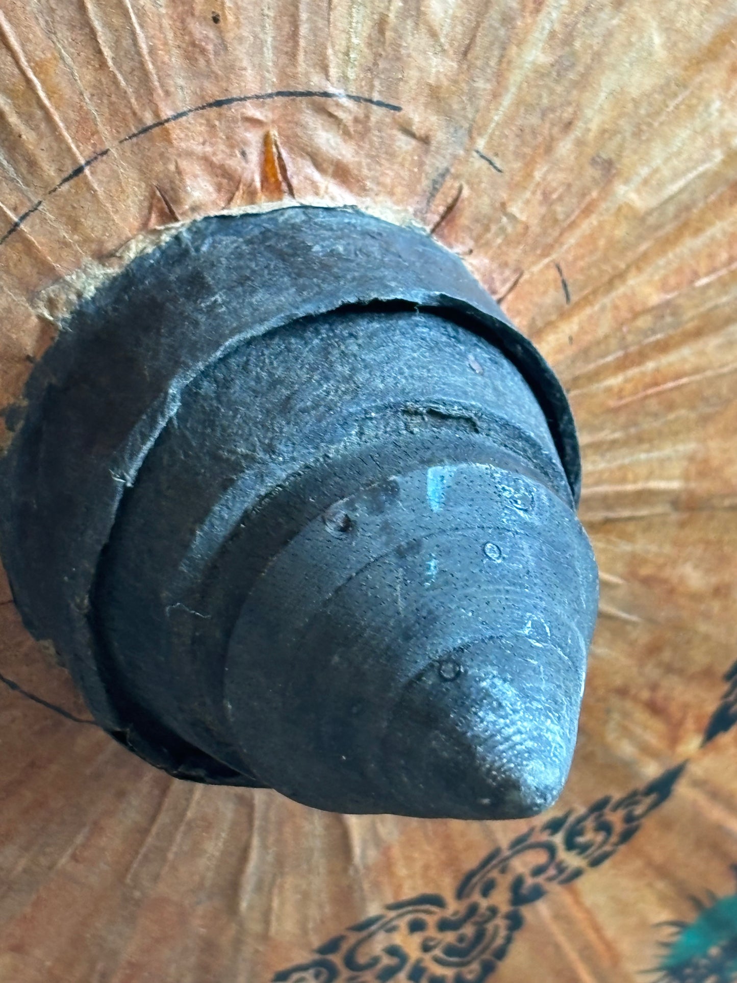 Ombrello parasole in carta dipinta