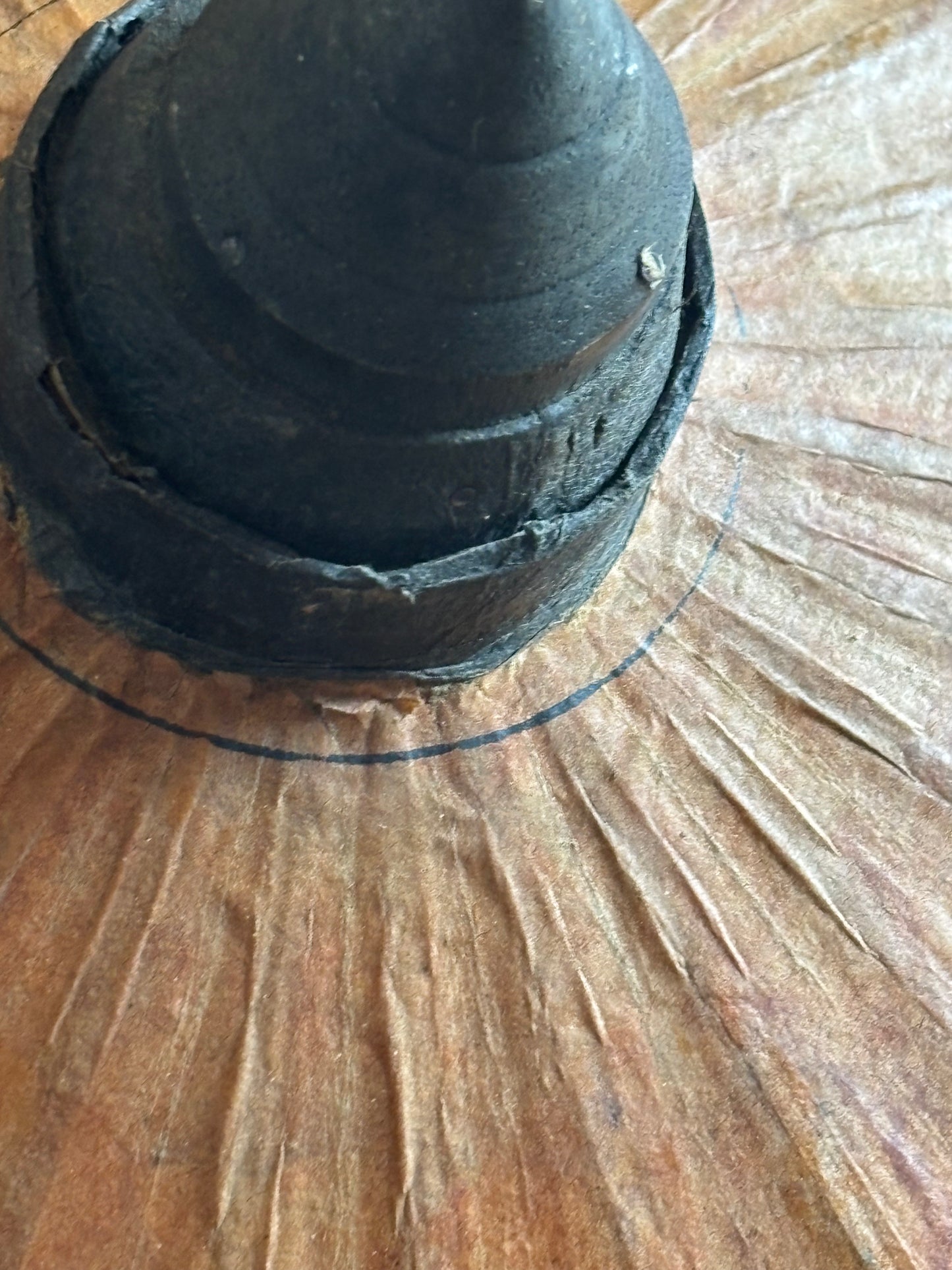 Ombrello parasole in carta dipinta