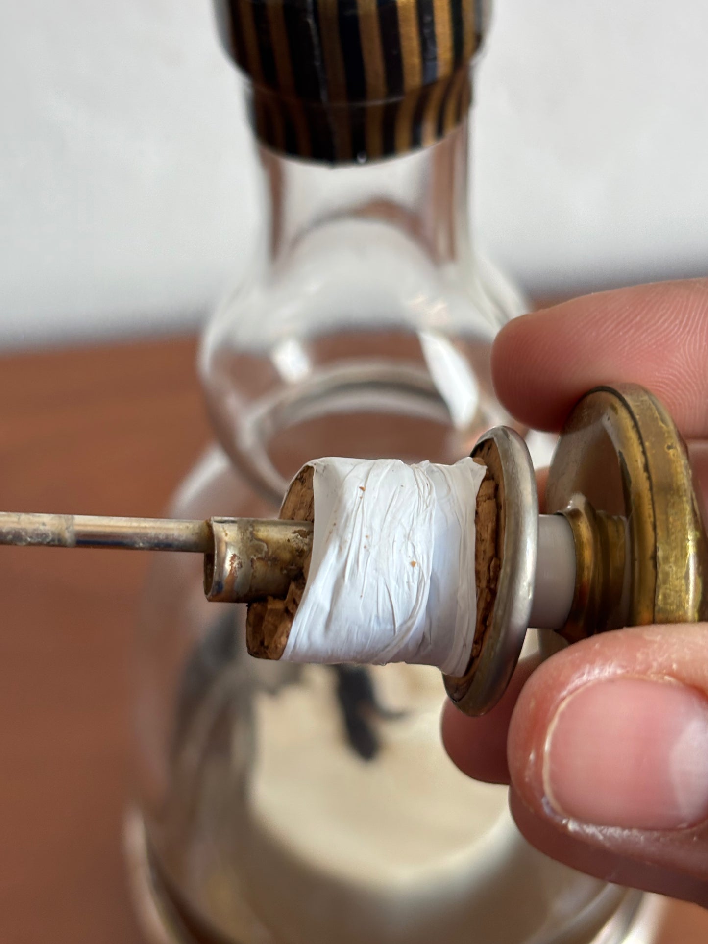Musikflasche mit Tänzern